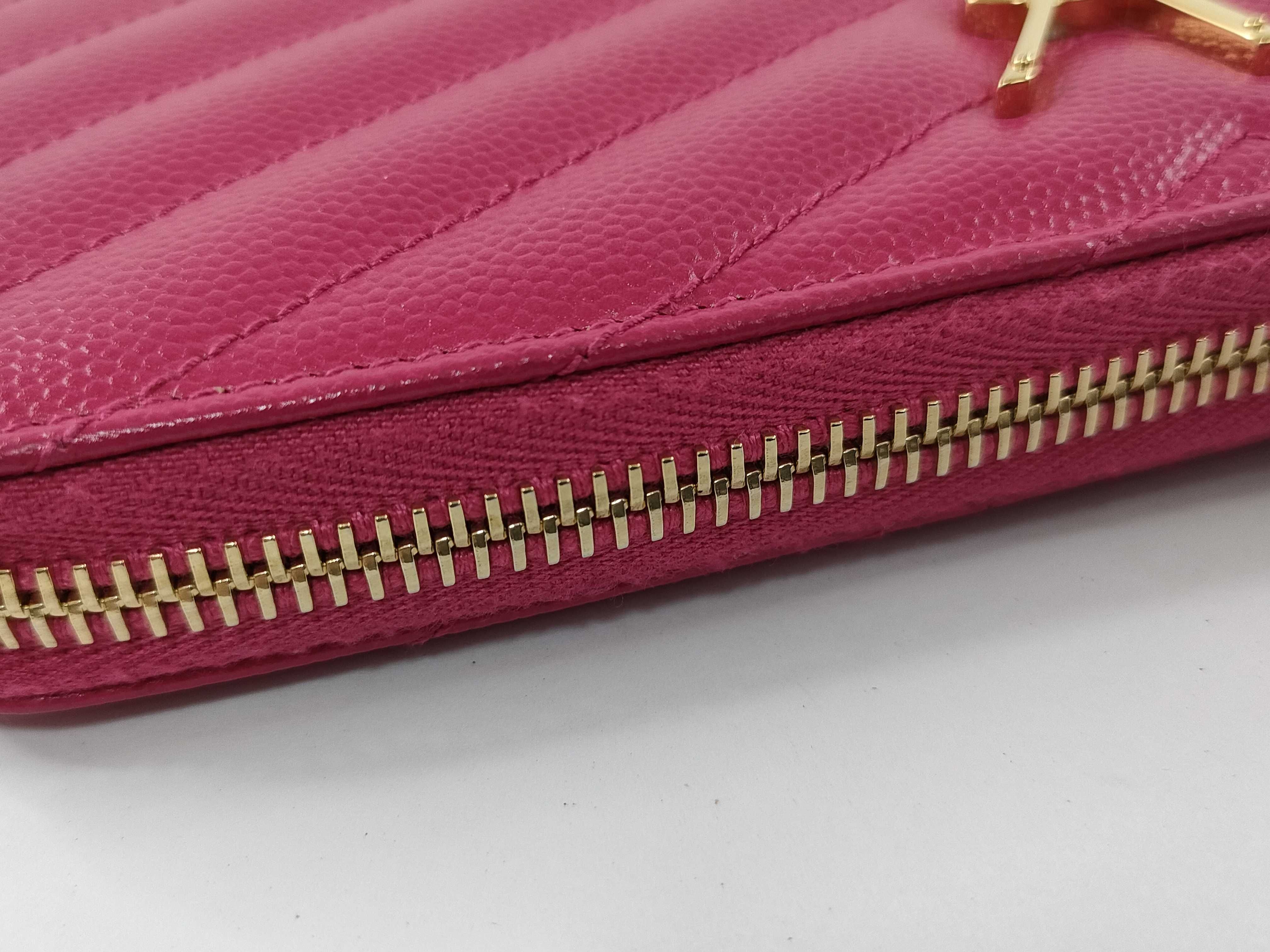 Cassandra V-stitch Long Wallet — view 8