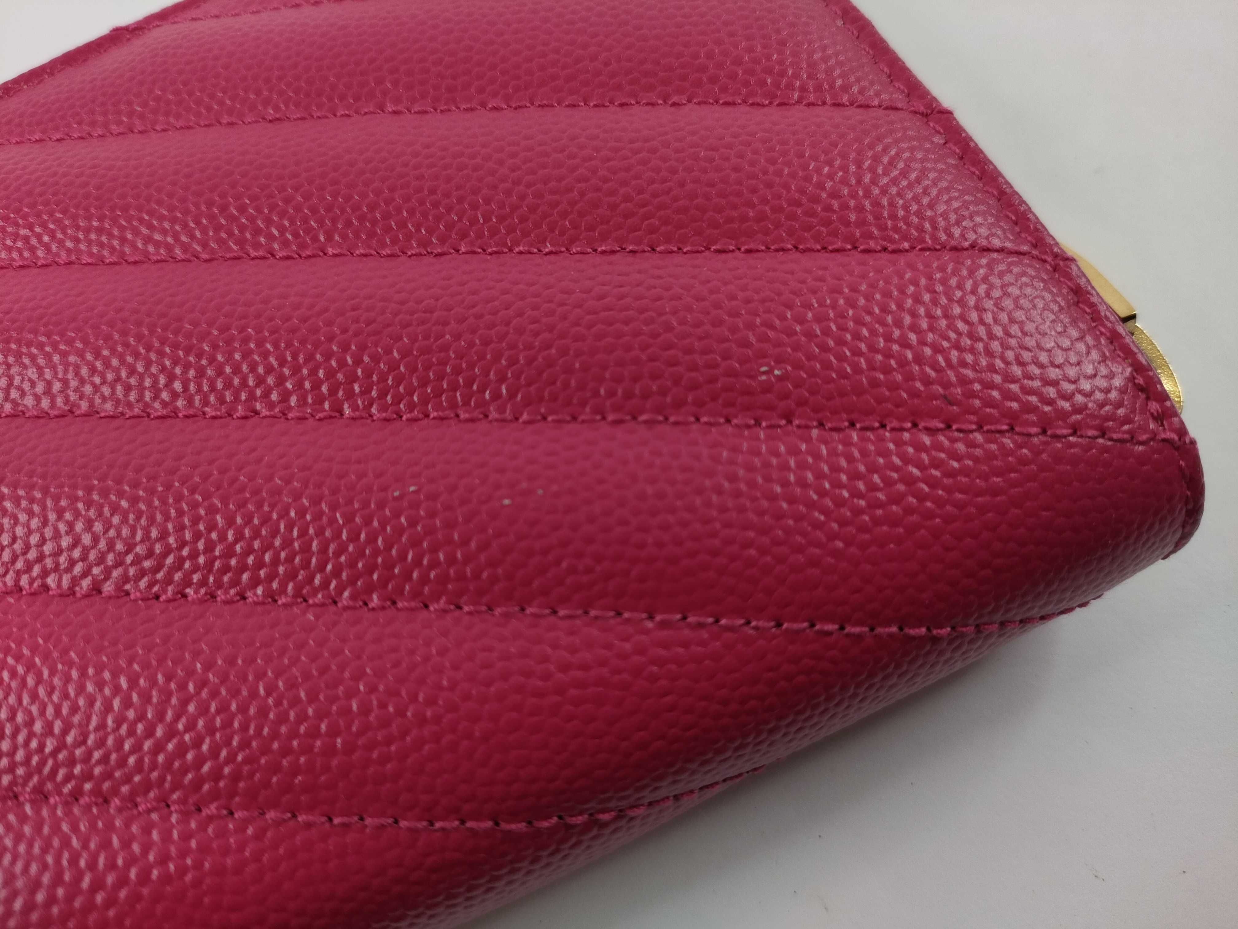 Cassandra V-stitch Long Wallet — view 9