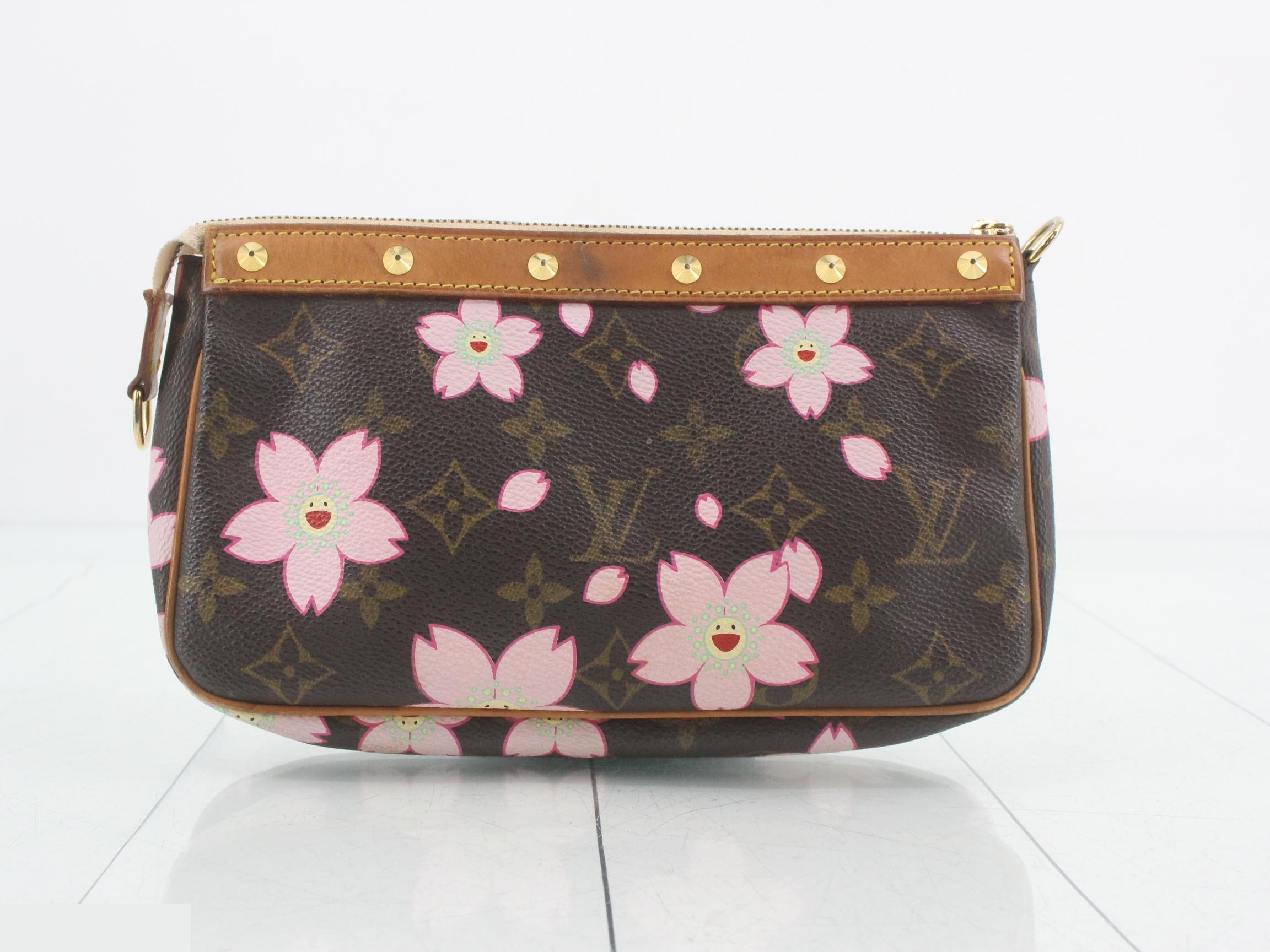 Monogram Cherry Blossom Takashi Murakami Pochette Accessoires — view 2