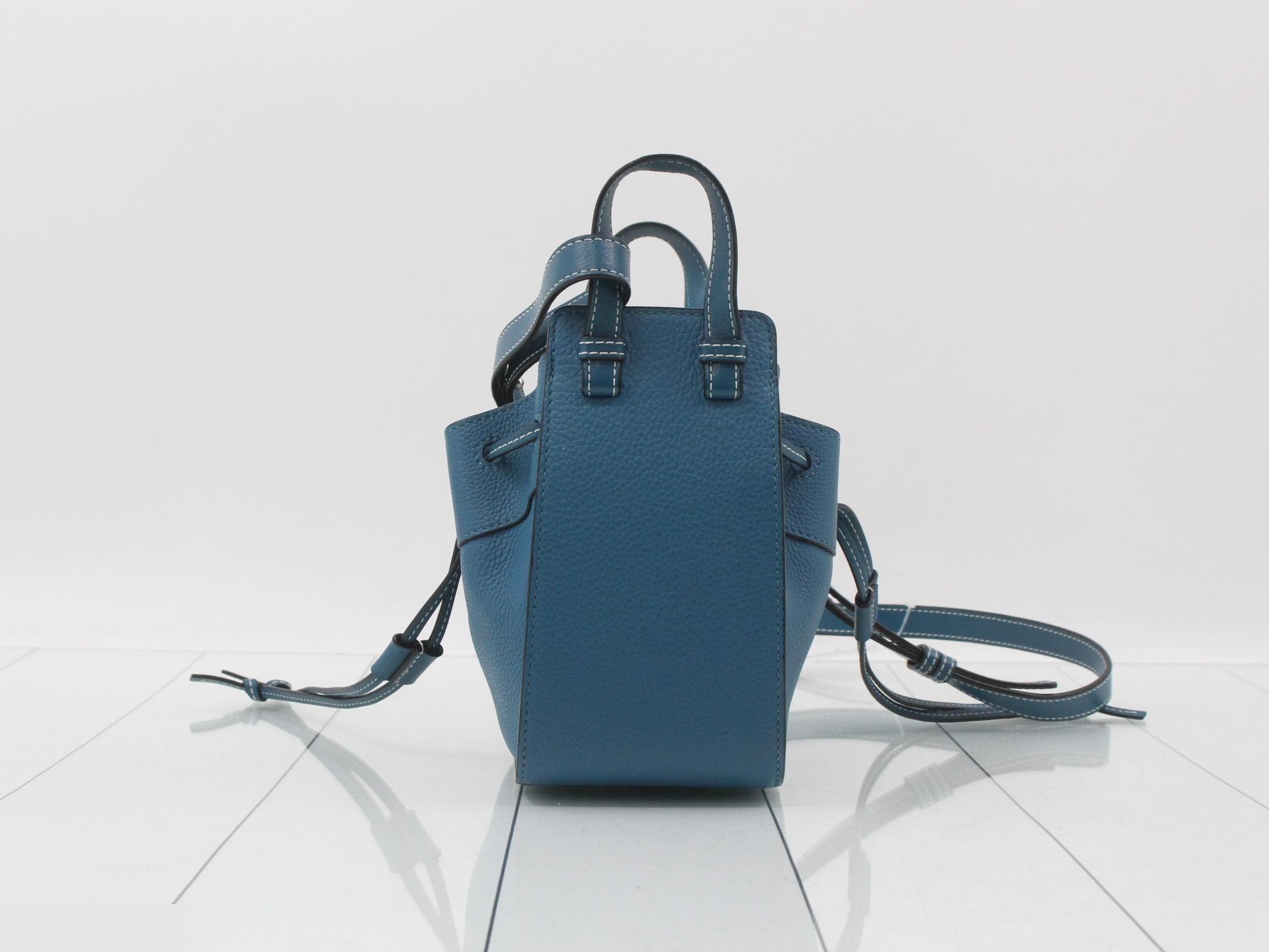 Hammock Mini Handbag, Blue — view 2