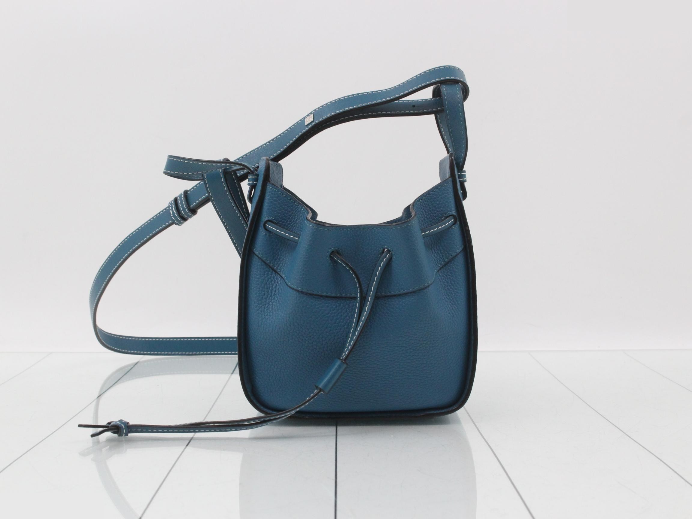 Hammock Mini Handbag, Blue — view 3