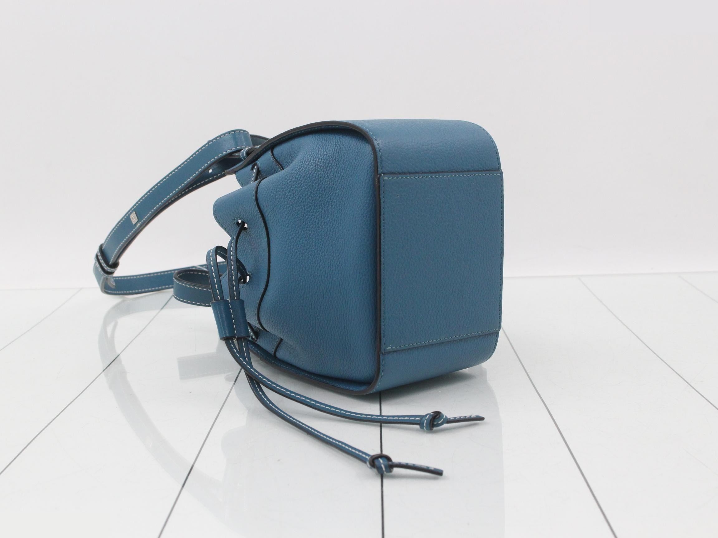 Hammock Mini Handbag, Blue — view 5