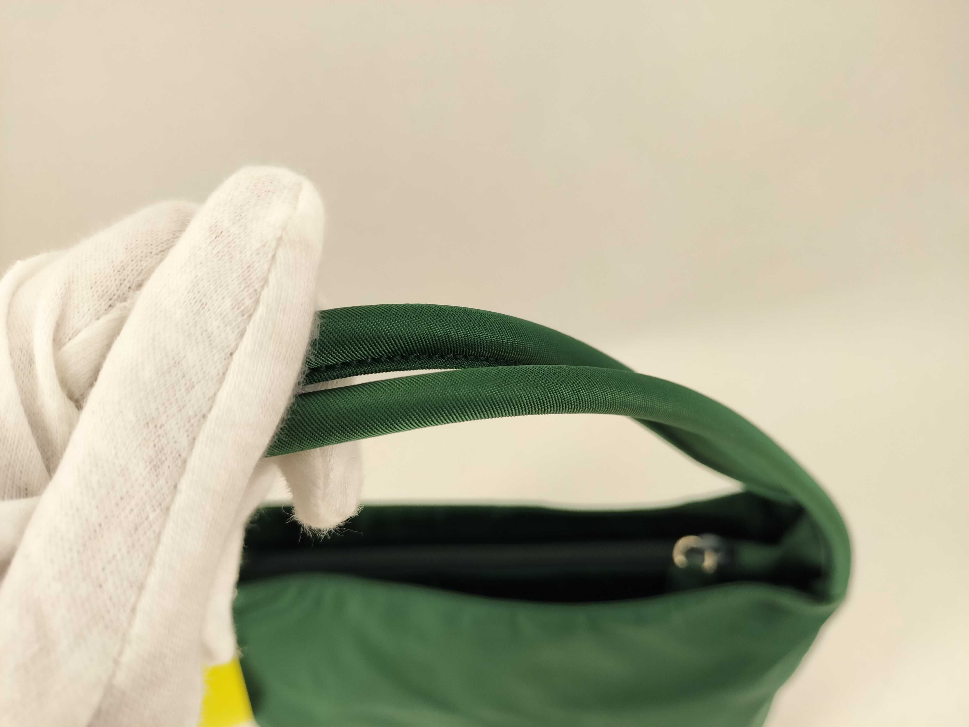 Nylon Handbag / Green — view 4