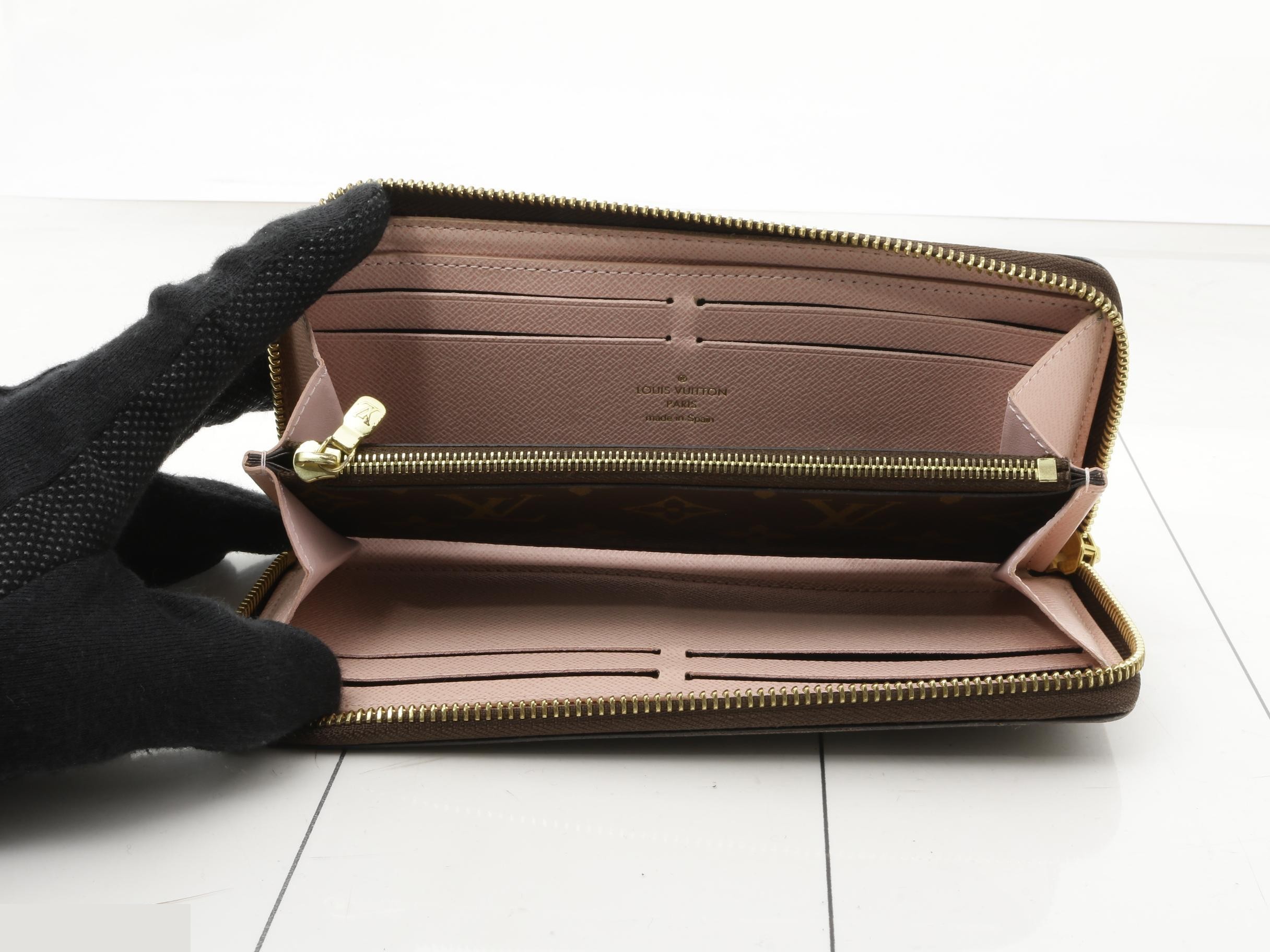 Monogram Portefeuille Clemence Rose Ballerine M61298 — view 4