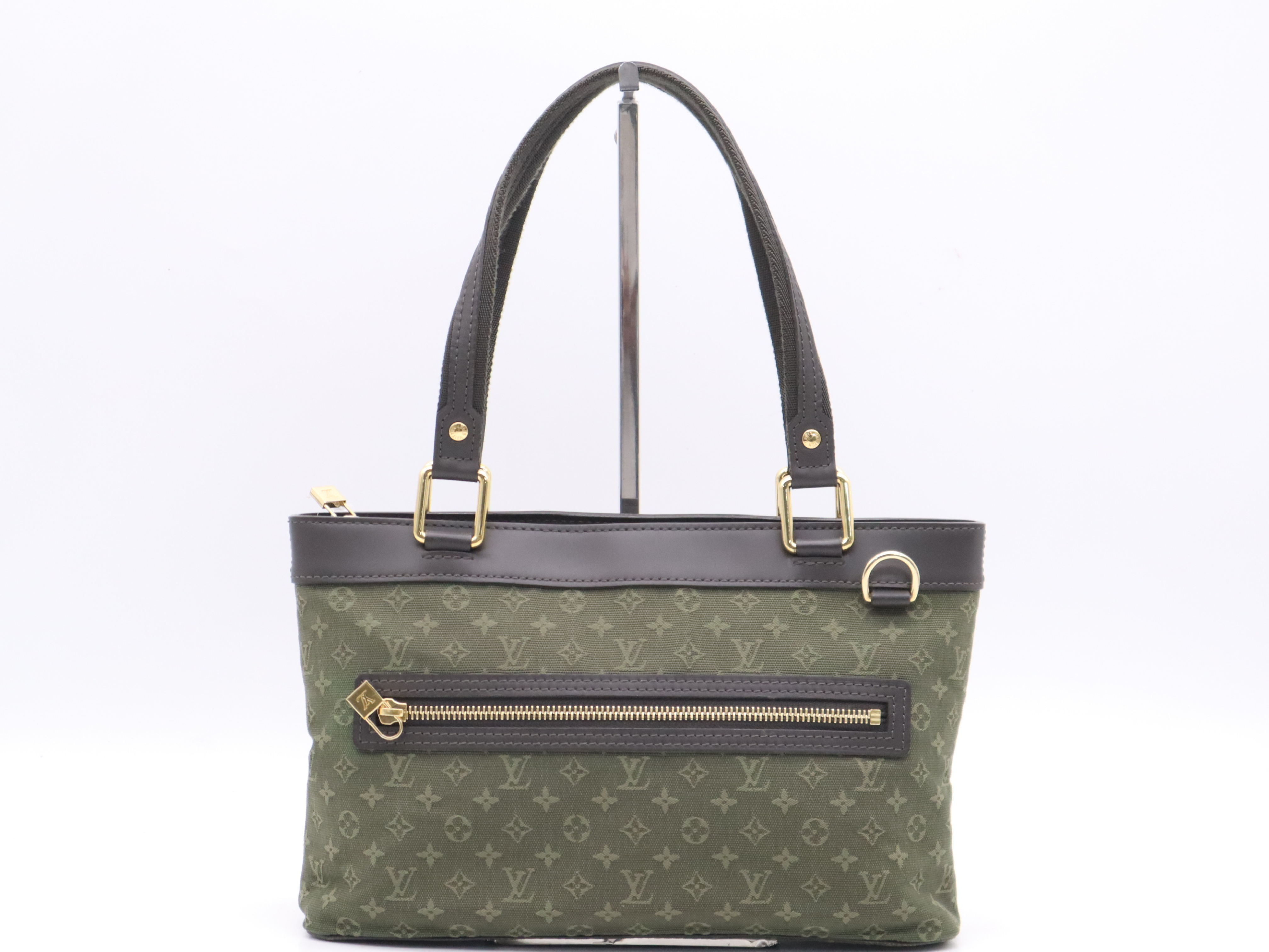 M92682 Monogram Mini Lucille PM Khaki Handbag