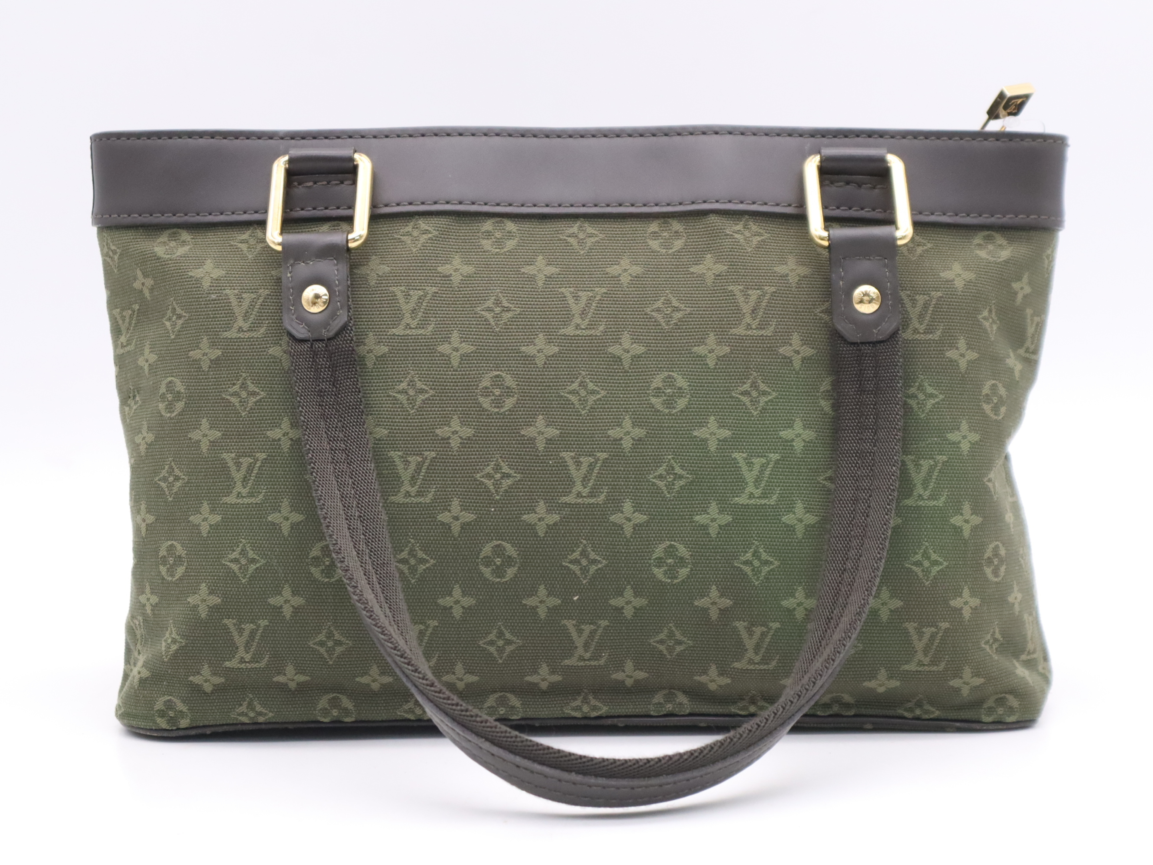 M92682 Monogram Mini Lucille PM Khaki Handbag — view 2