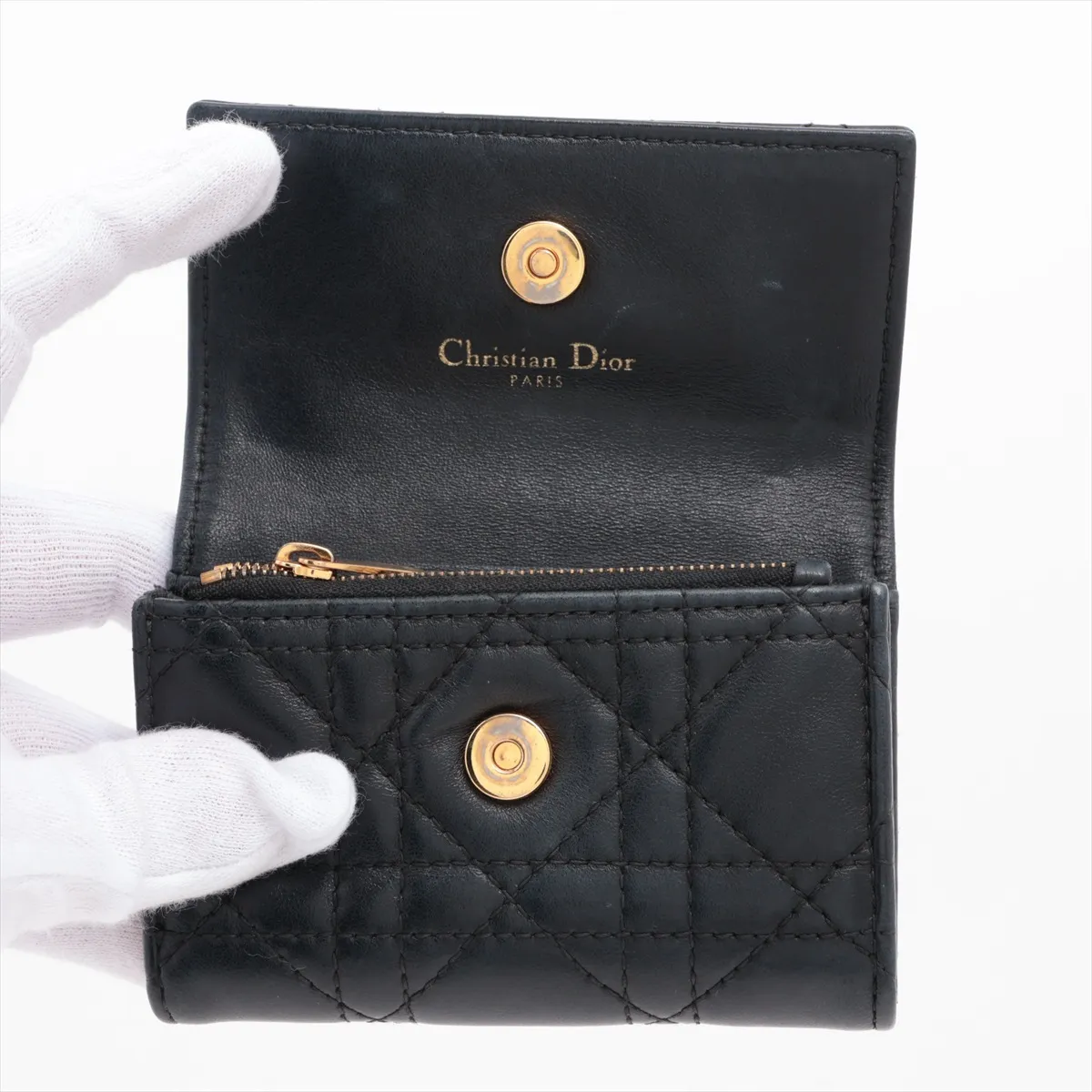 Jolie Glycine Wallet Leather Coin Case Black — view 3