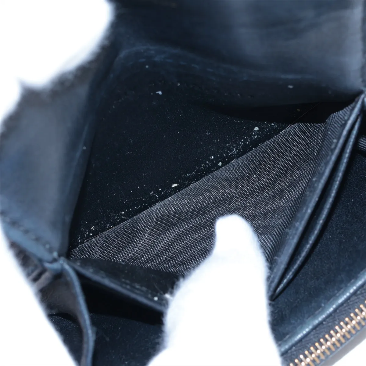 Jolie Glycine Wallet Leather Coin Case Black — view 4