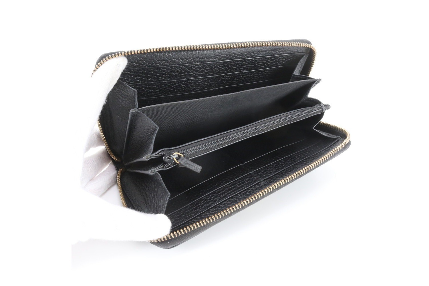 GG Marmont 456117 Leather Long Wallet — view 7