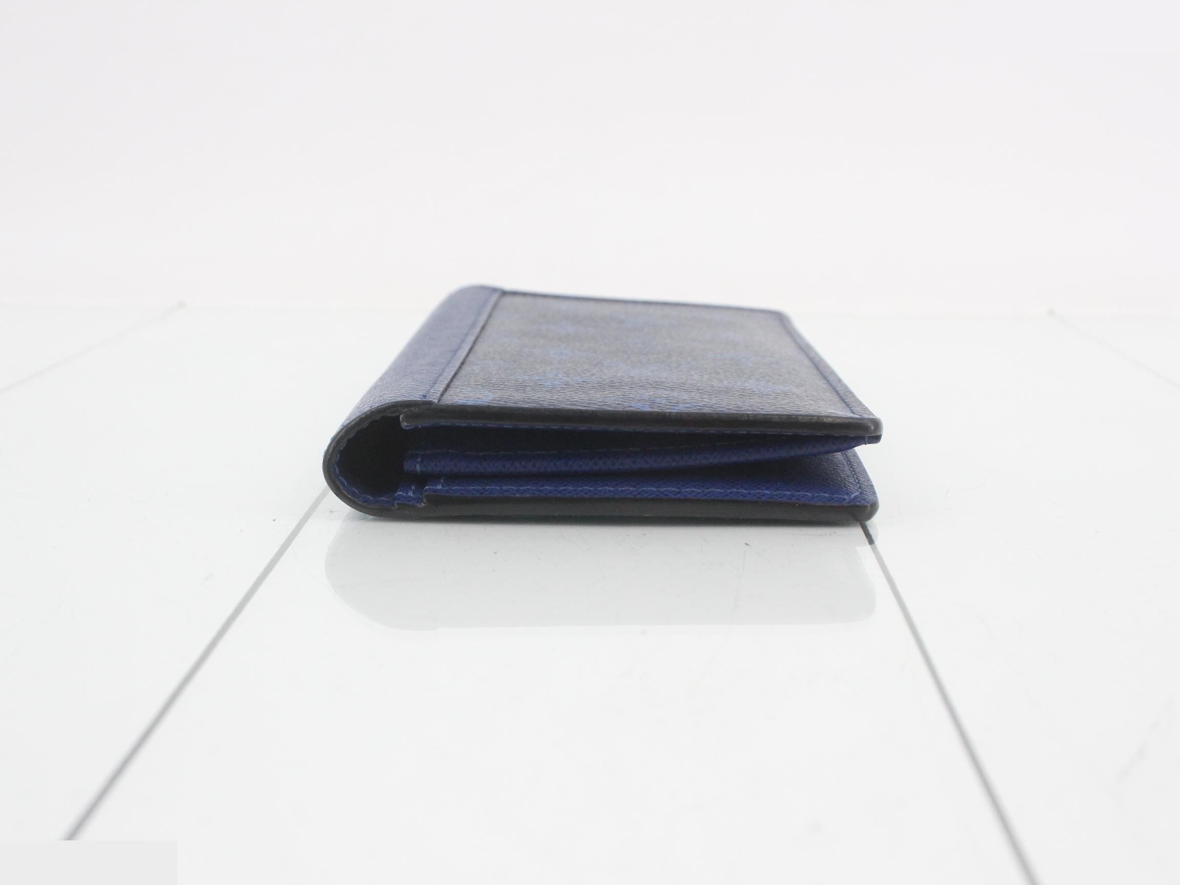 Taigarama Portefeuille Brazza Cobalt Bi-fold Long Wallet — view 3