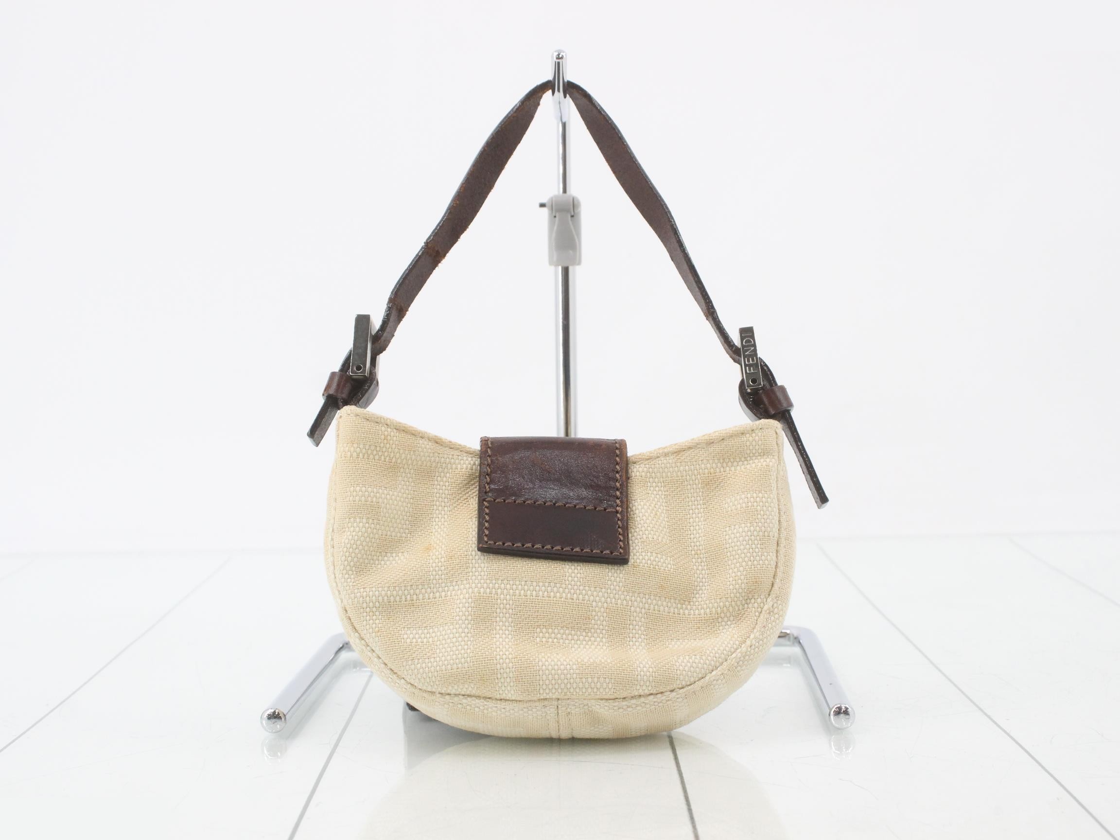 ZUCCA Mamma Baguette Mini Croissant Handbag — view 2