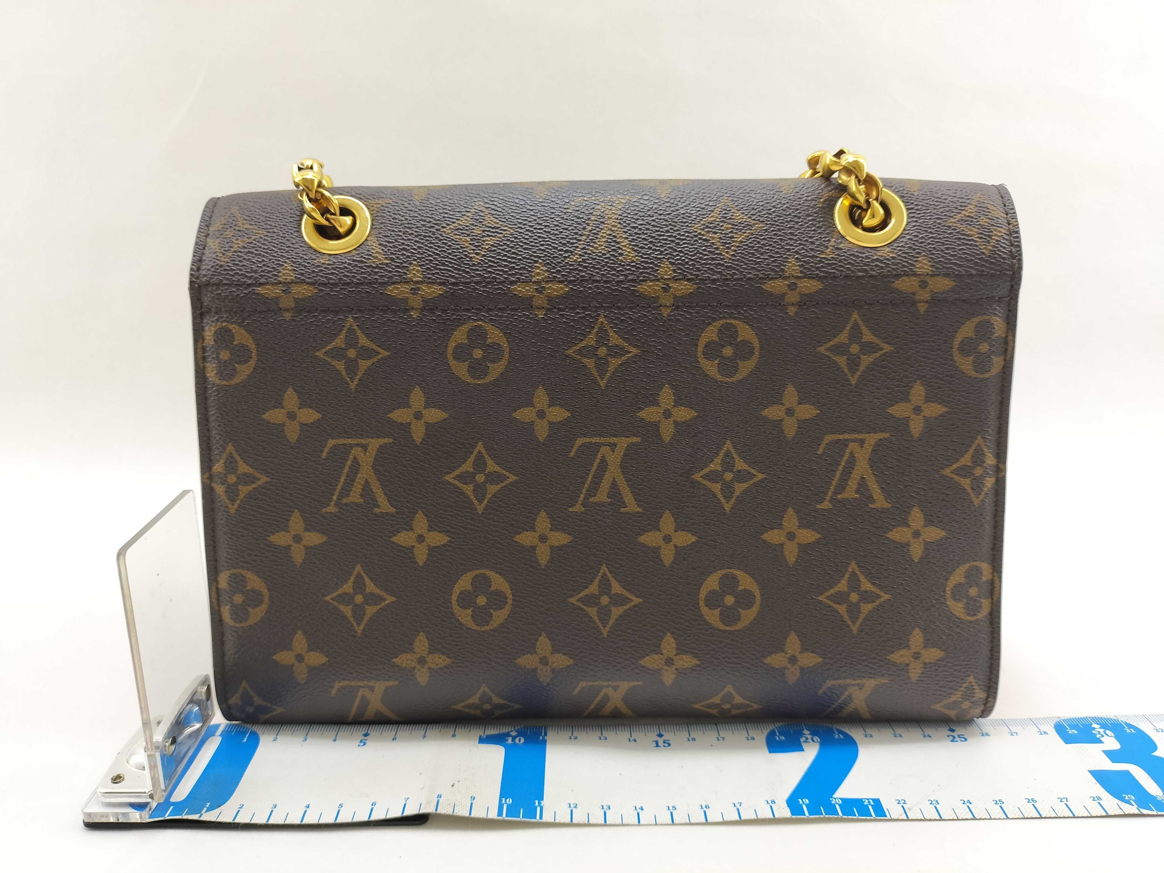Monogram Victoire Red Bag Shoulder Bag — view 2