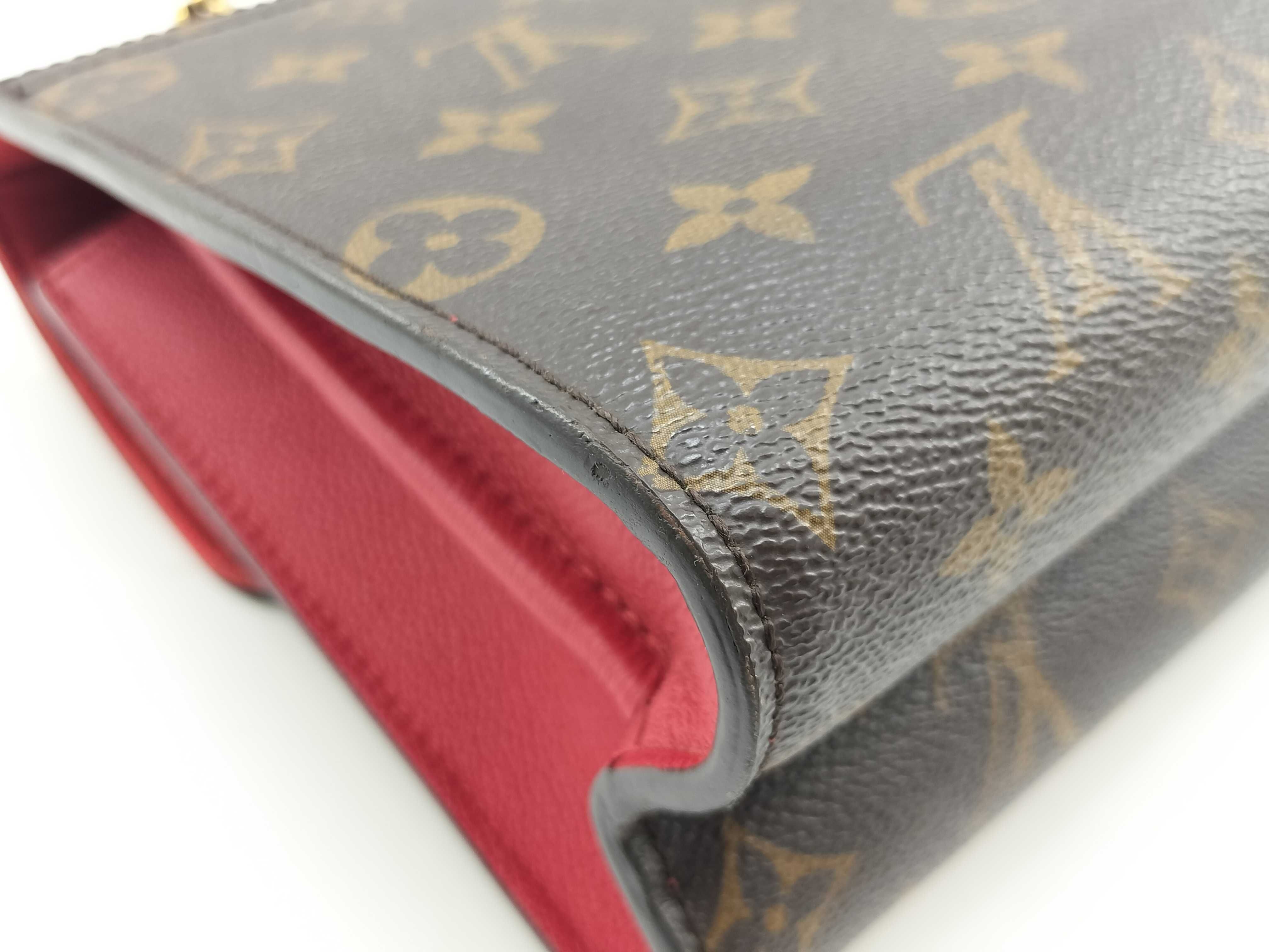 Monogram Victoire Red Bag Shoulder Bag — view 5