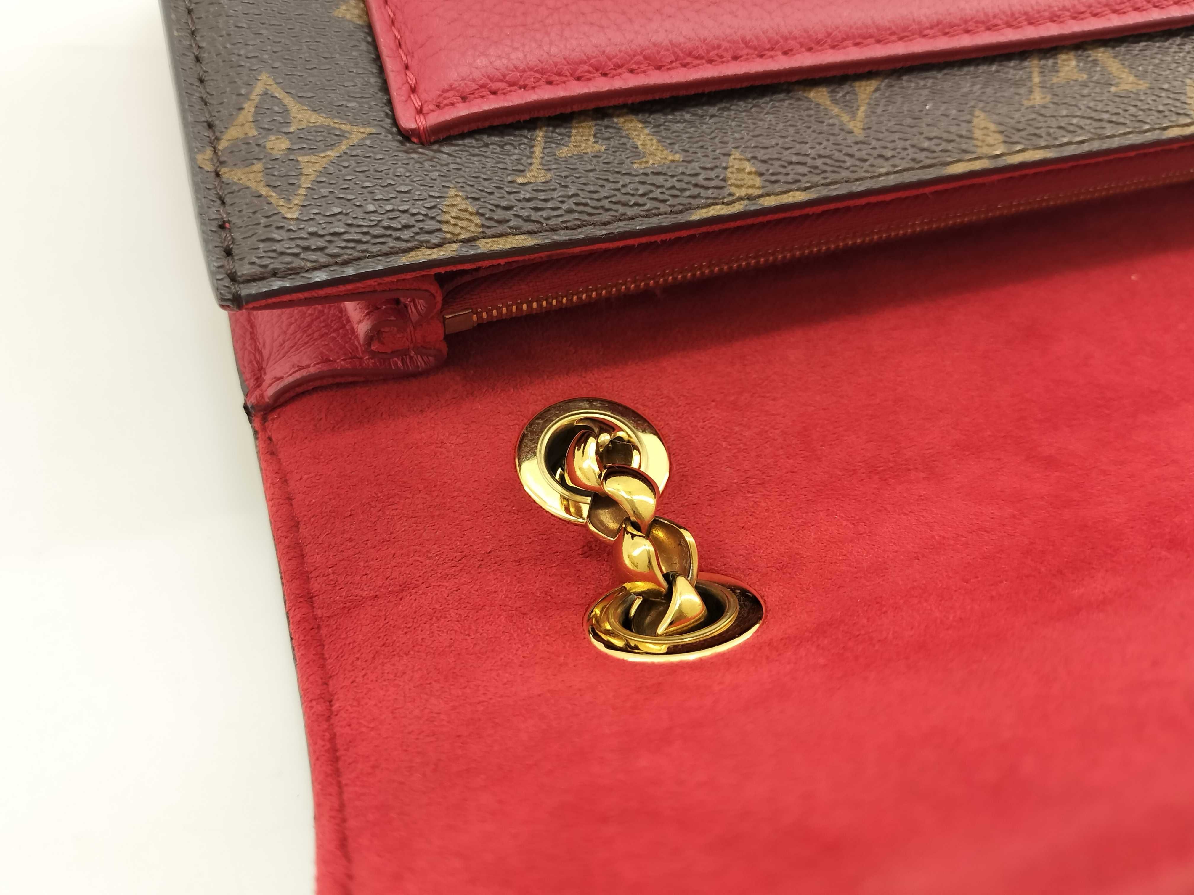 Monogram Victoire Red Bag Shoulder Bag — view 10