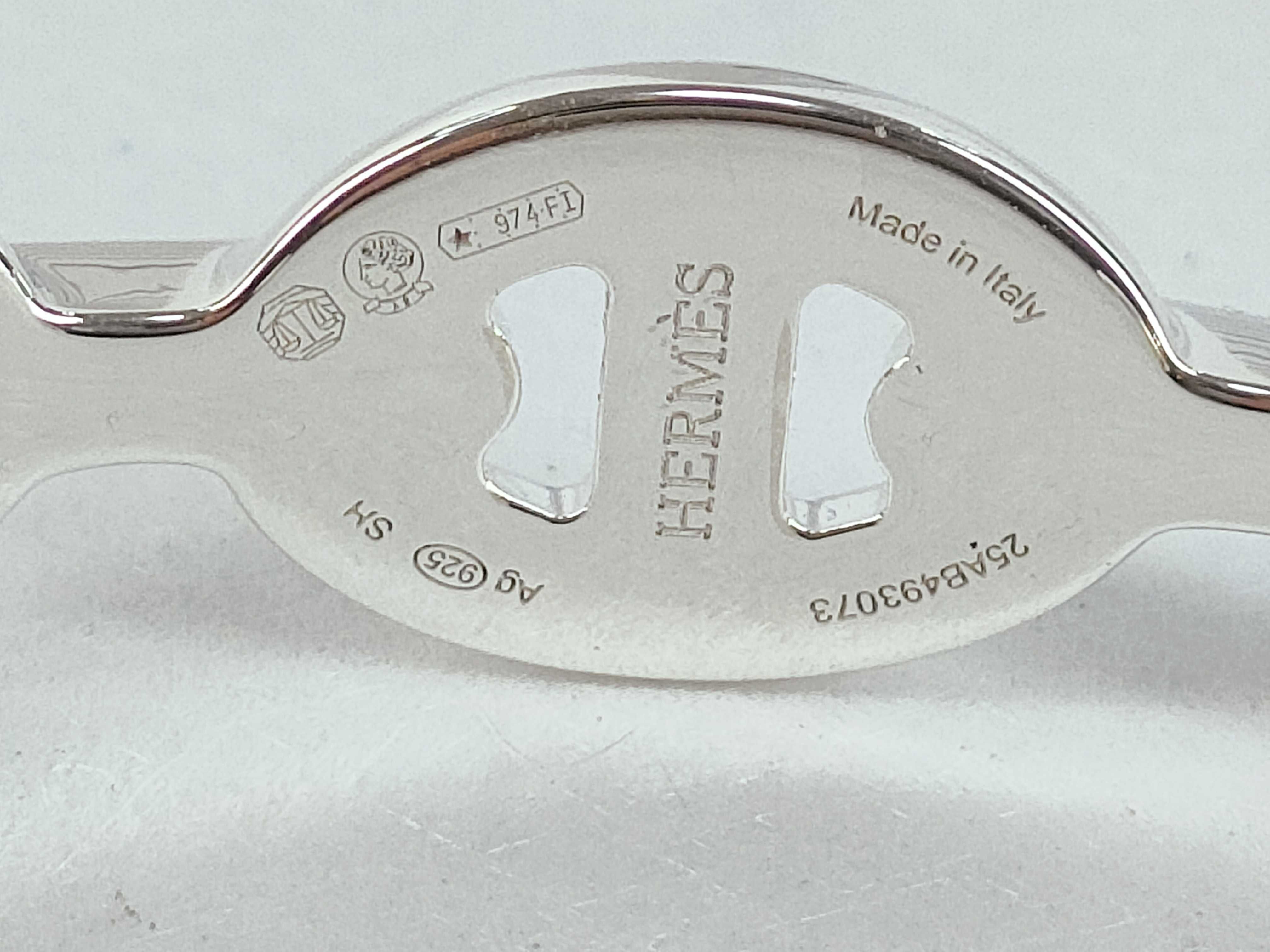 Chaine d'Ancre Enchainée Bangle SH 925 16.9g Silver Bracelet/Bangle — view 3