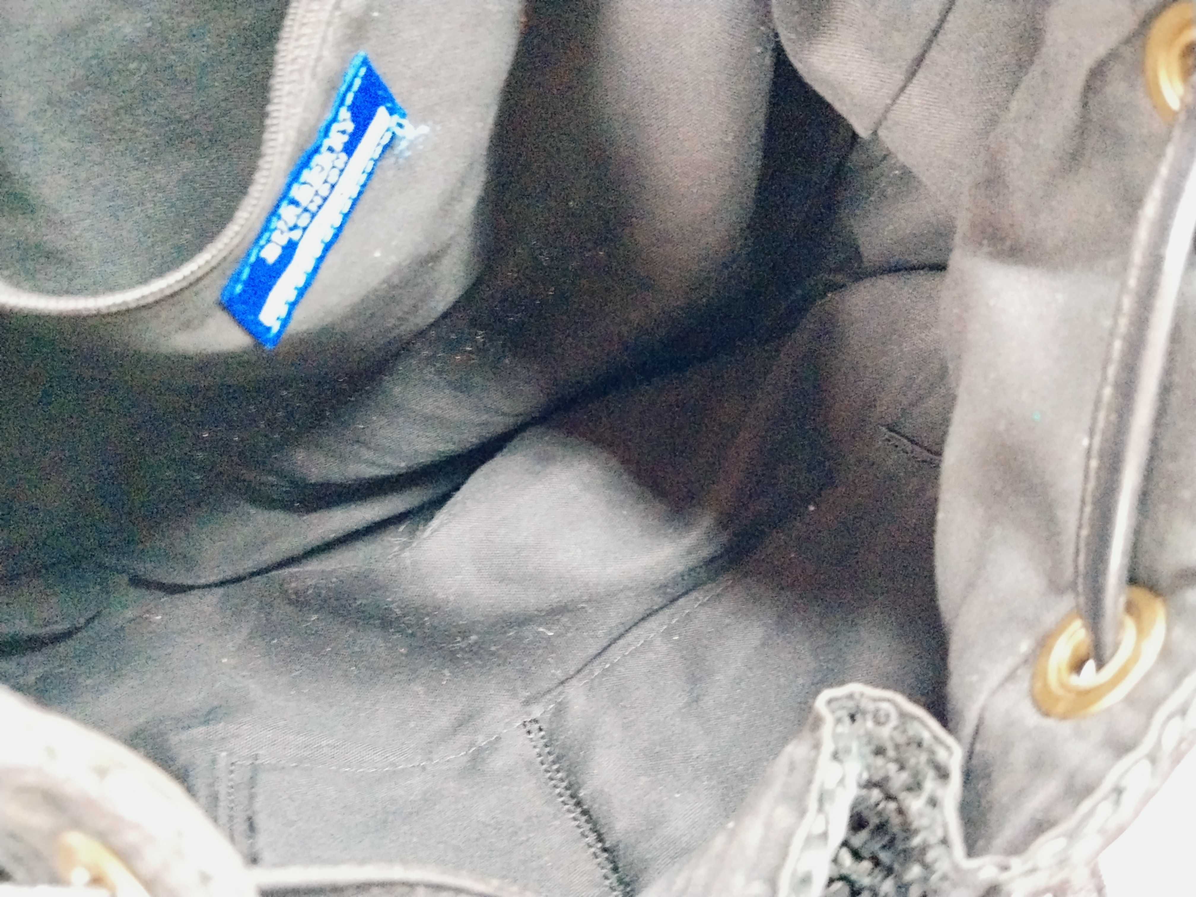 Blue Label Basket Leather Tote Bag — view 9