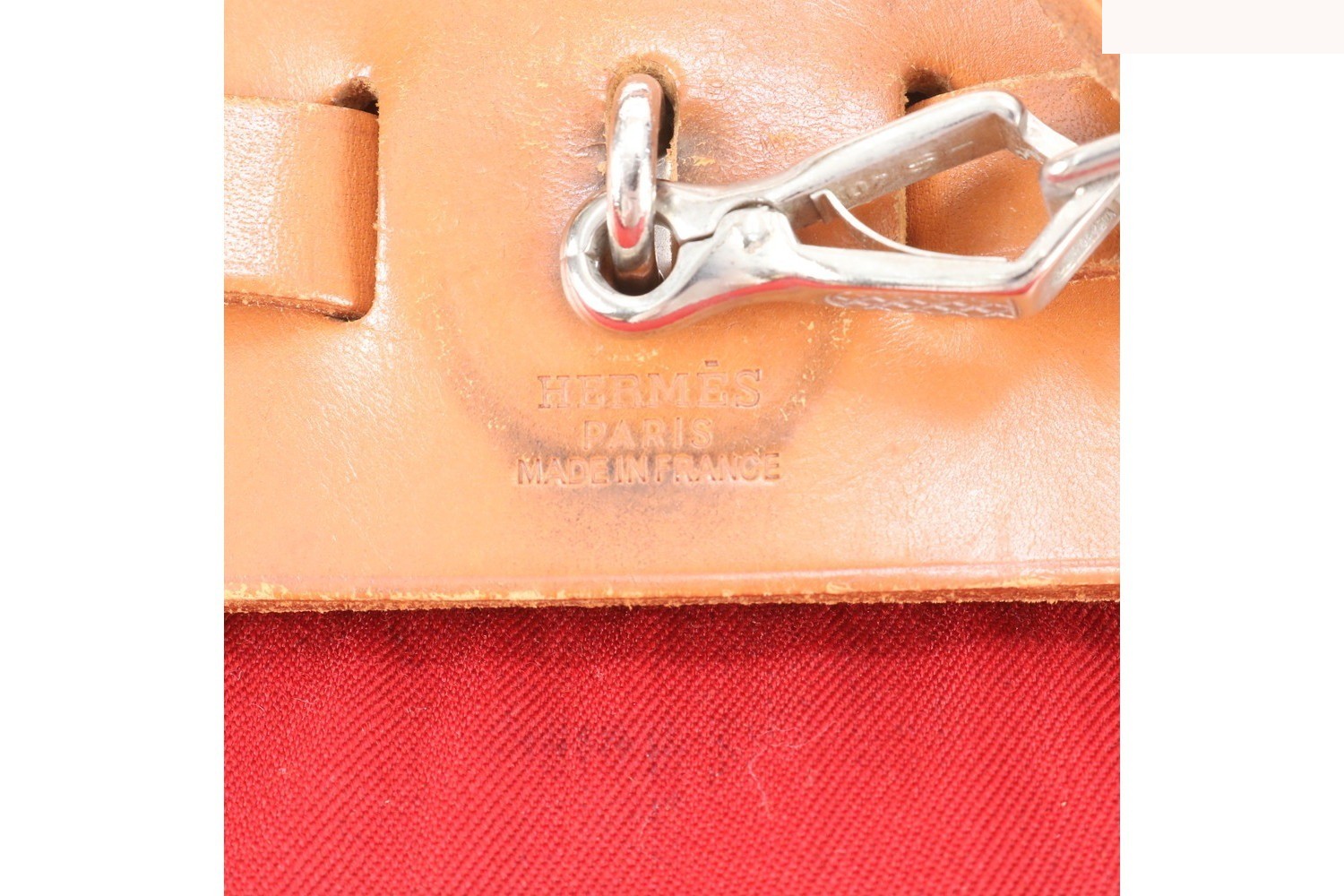 Herbag PM D Stamped Leather 2-Way Tote Bag — view 8