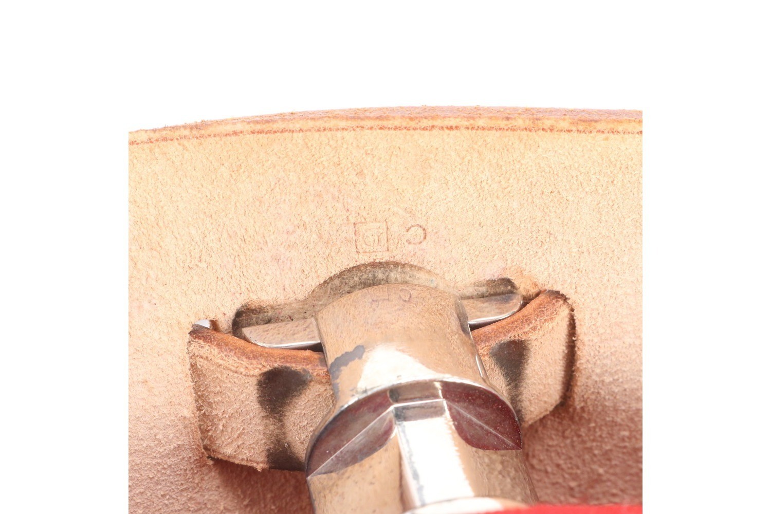 Herbag PM D Stamped Leather 2-Way Tote Bag — view 9