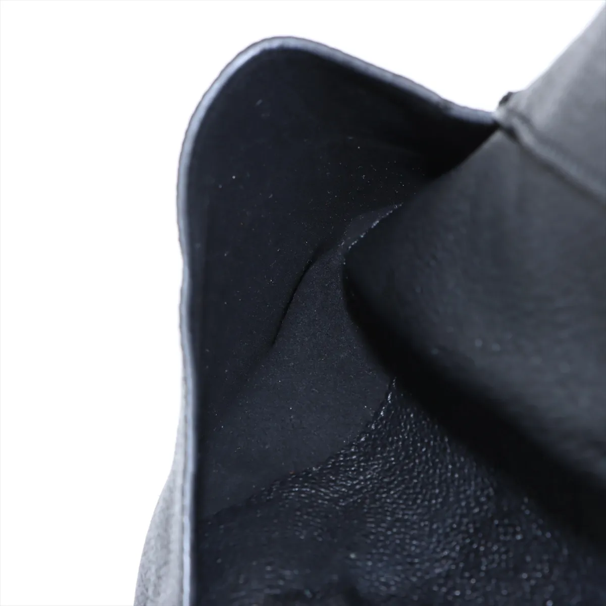 Sangle Bucket Leather Shoulder Bag Black — view 12