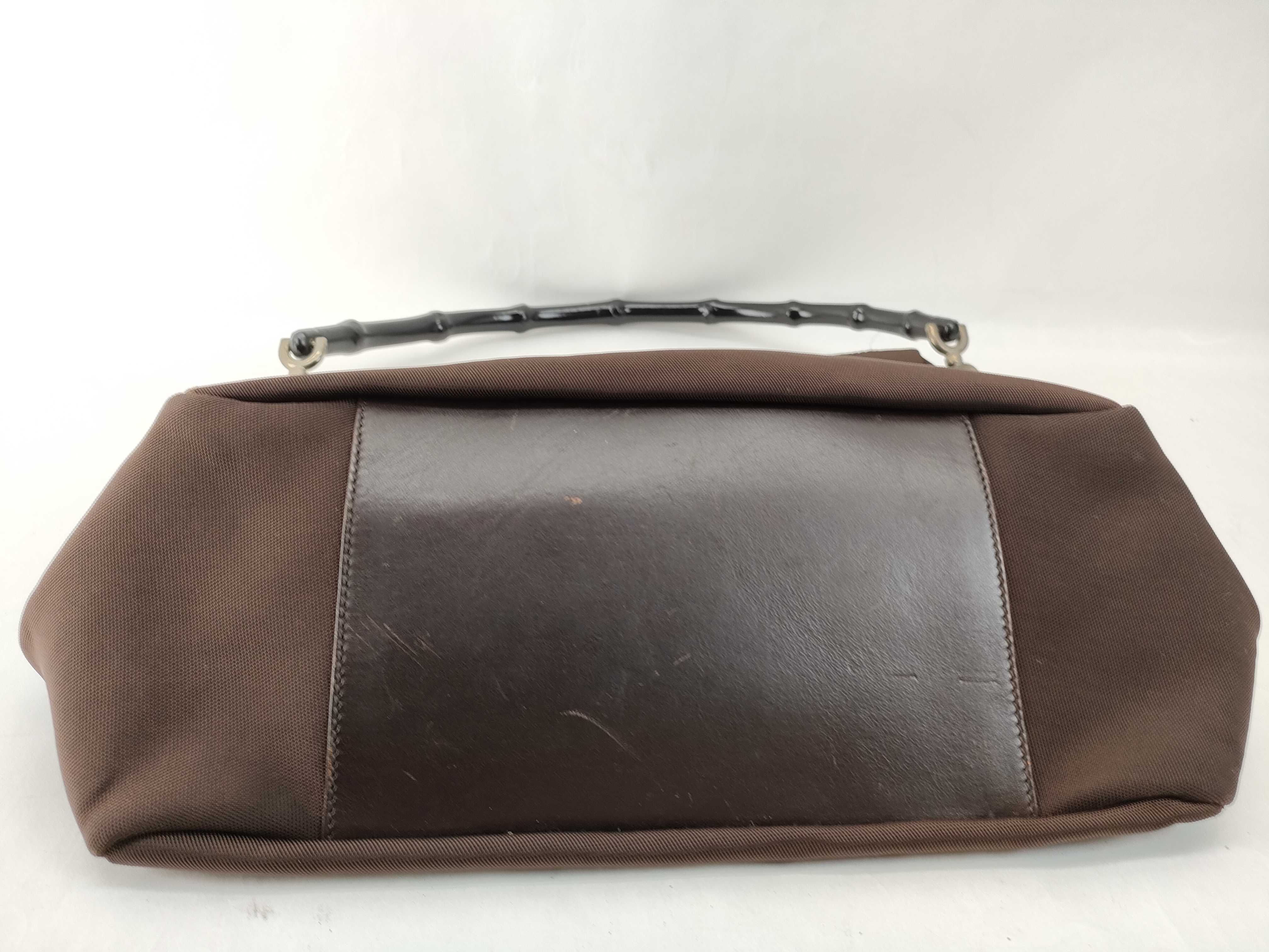 Bamboo Shoulder Bag, Canvas, 000 0509 2404, Strap not included. — view 7