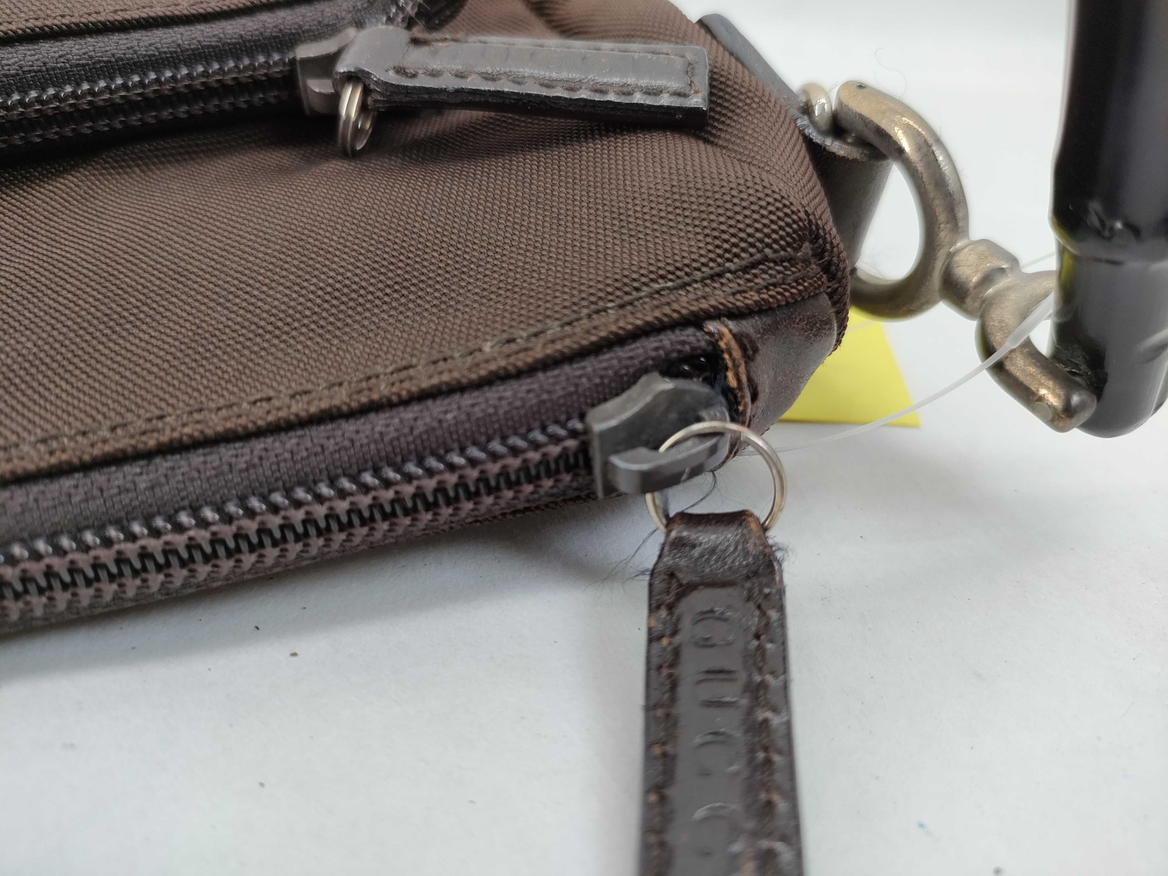 Bamboo Shoulder Bag, Canvas, 000 0509 2404, Strap not included. — view 8