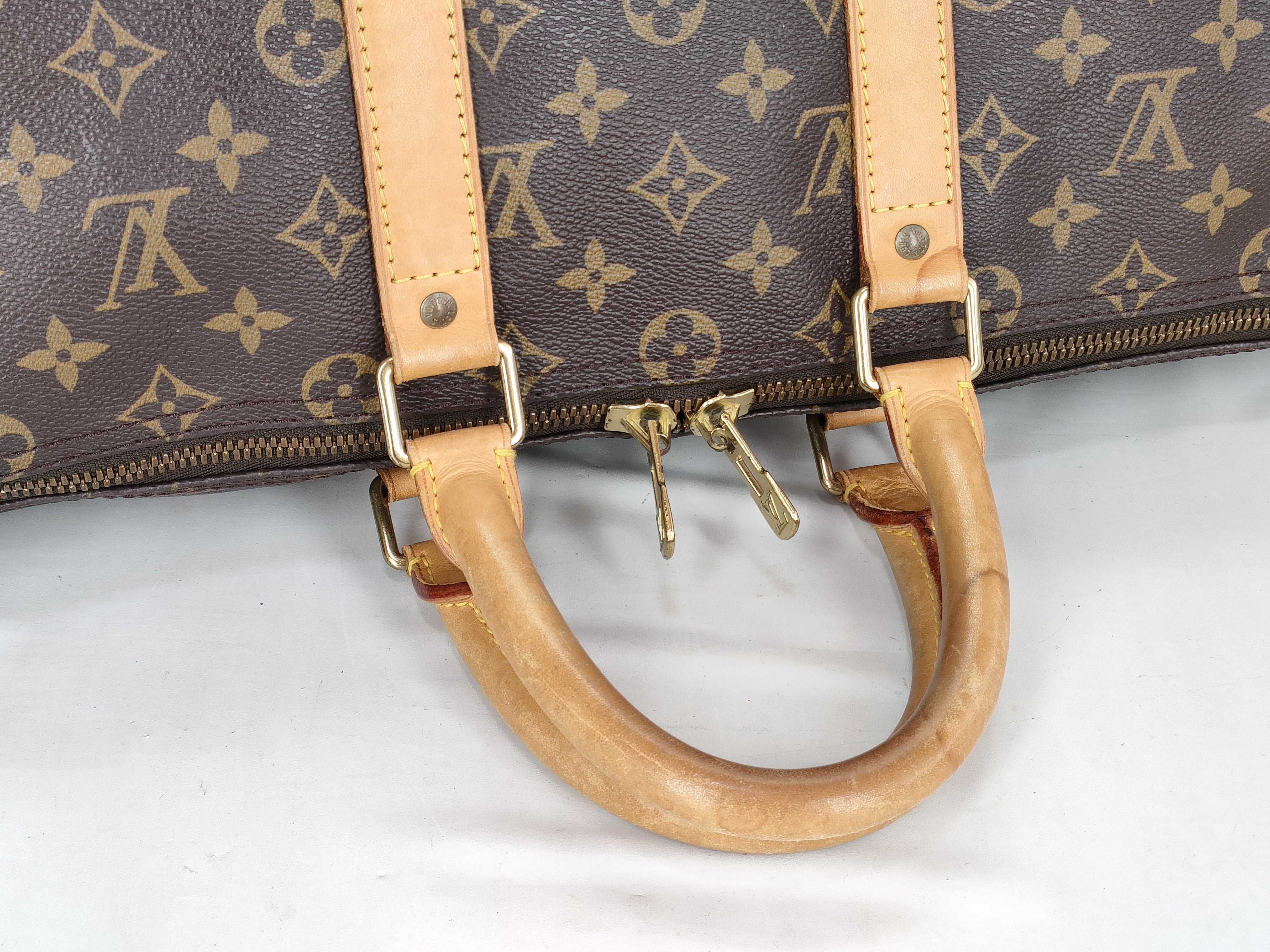 Monogram Keepall 45 M41428 SP0996 Brown Boston Bag — view 3