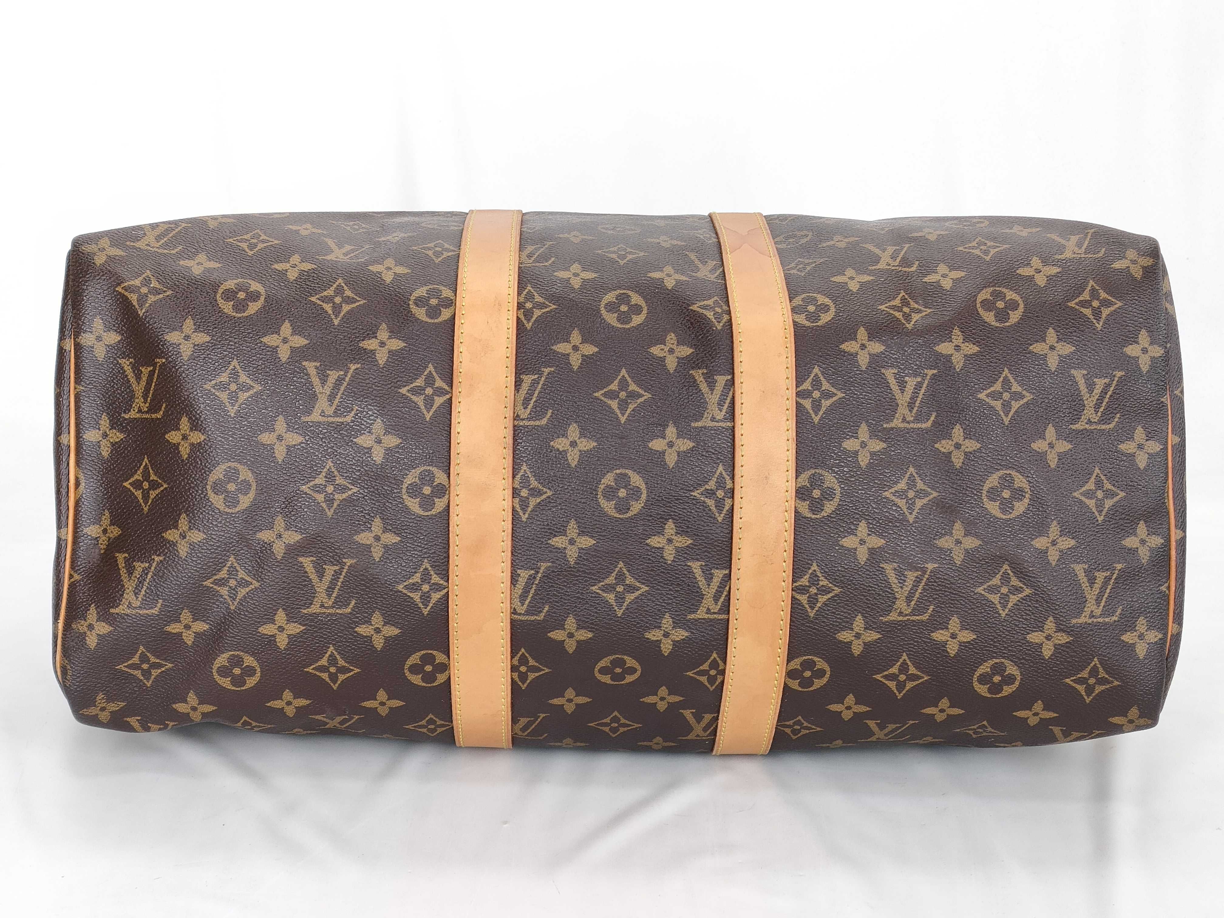 Monogram Keepall 45 M41428 SP0996 Brown Boston Bag — view 8