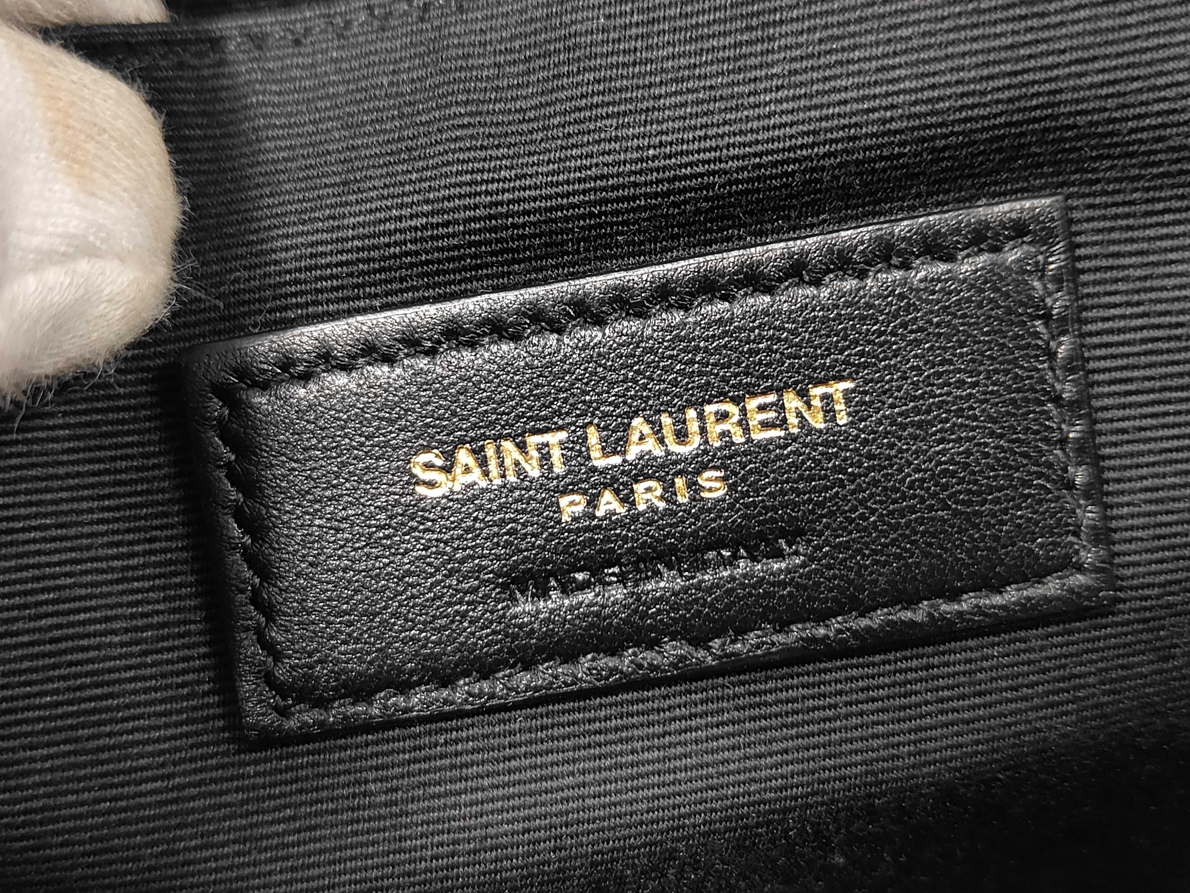 Paris Leather Clutch Bag, Black, 559193 Clutch Bag — view 10
