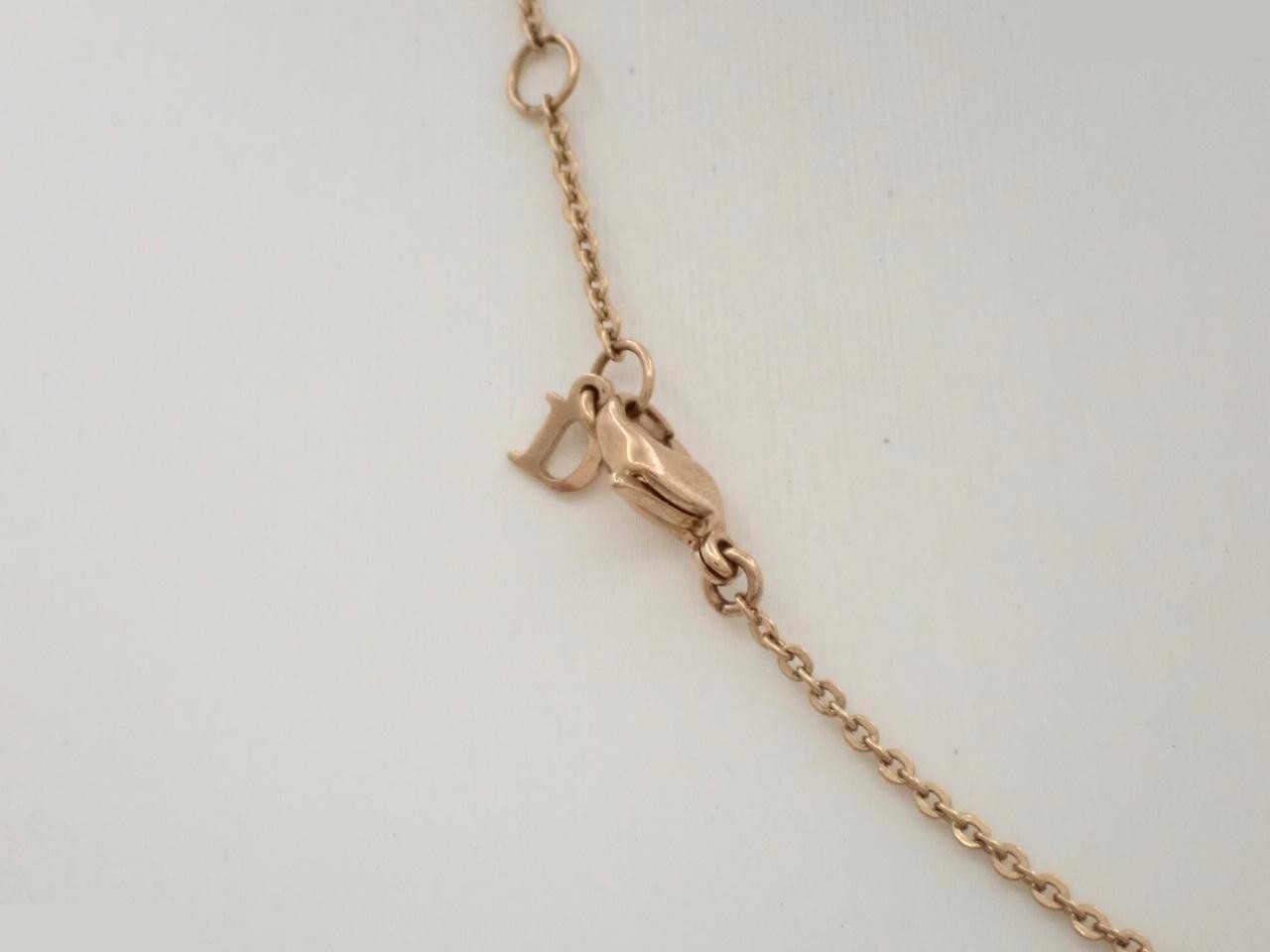 Other lines: Precious metal necklace, star design, gold, chain approximately 42cm. — view 2