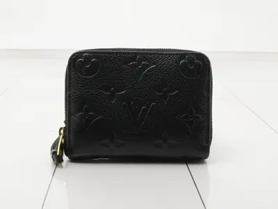 Monogram Empreinte Zippy Coin Purse Noir Coin Case
