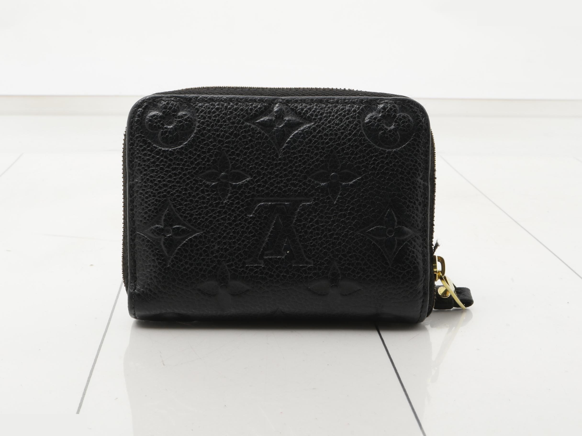 Monogram Empreinte Zippy Coin Purse Noir Coin Case — view 2
