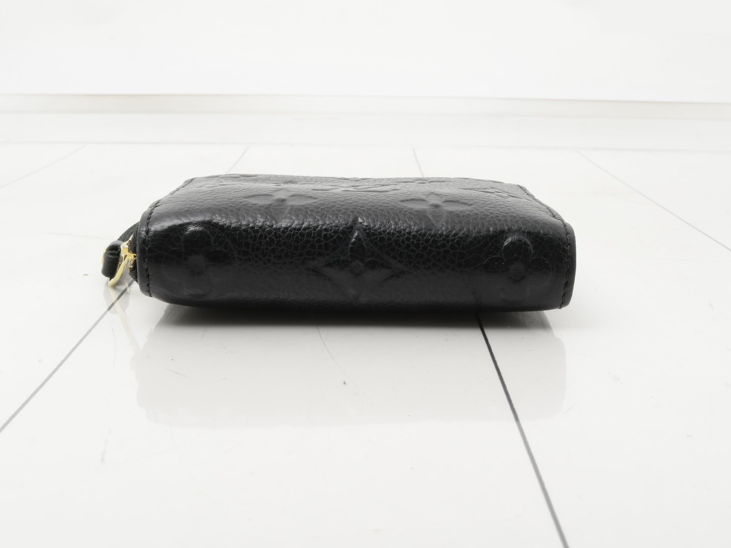 Monogram Empreinte Zippy Coin Purse Noir Coin Case — view 3