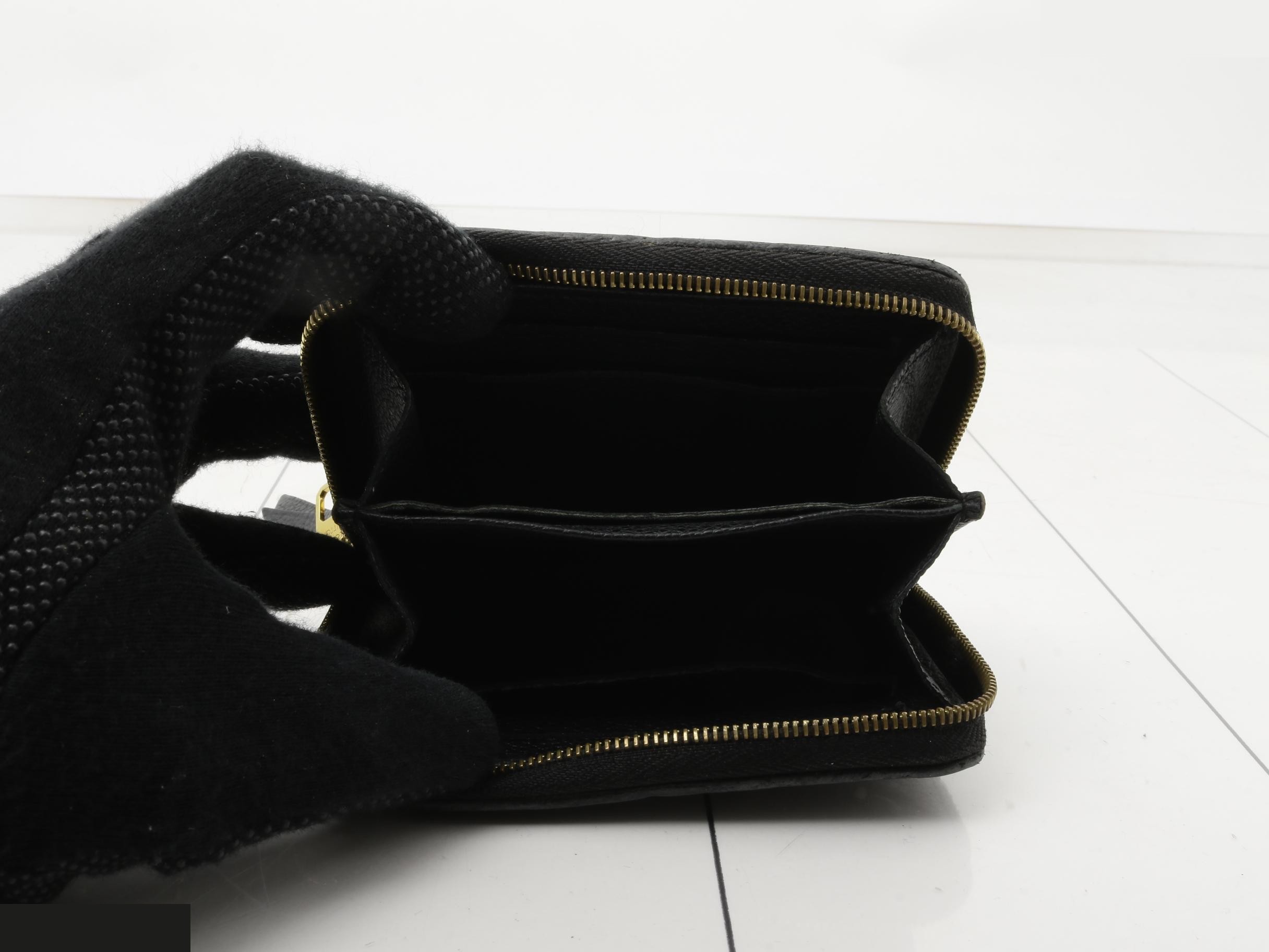 Monogram Empreinte Zippy Coin Purse Noir Coin Case — view 4