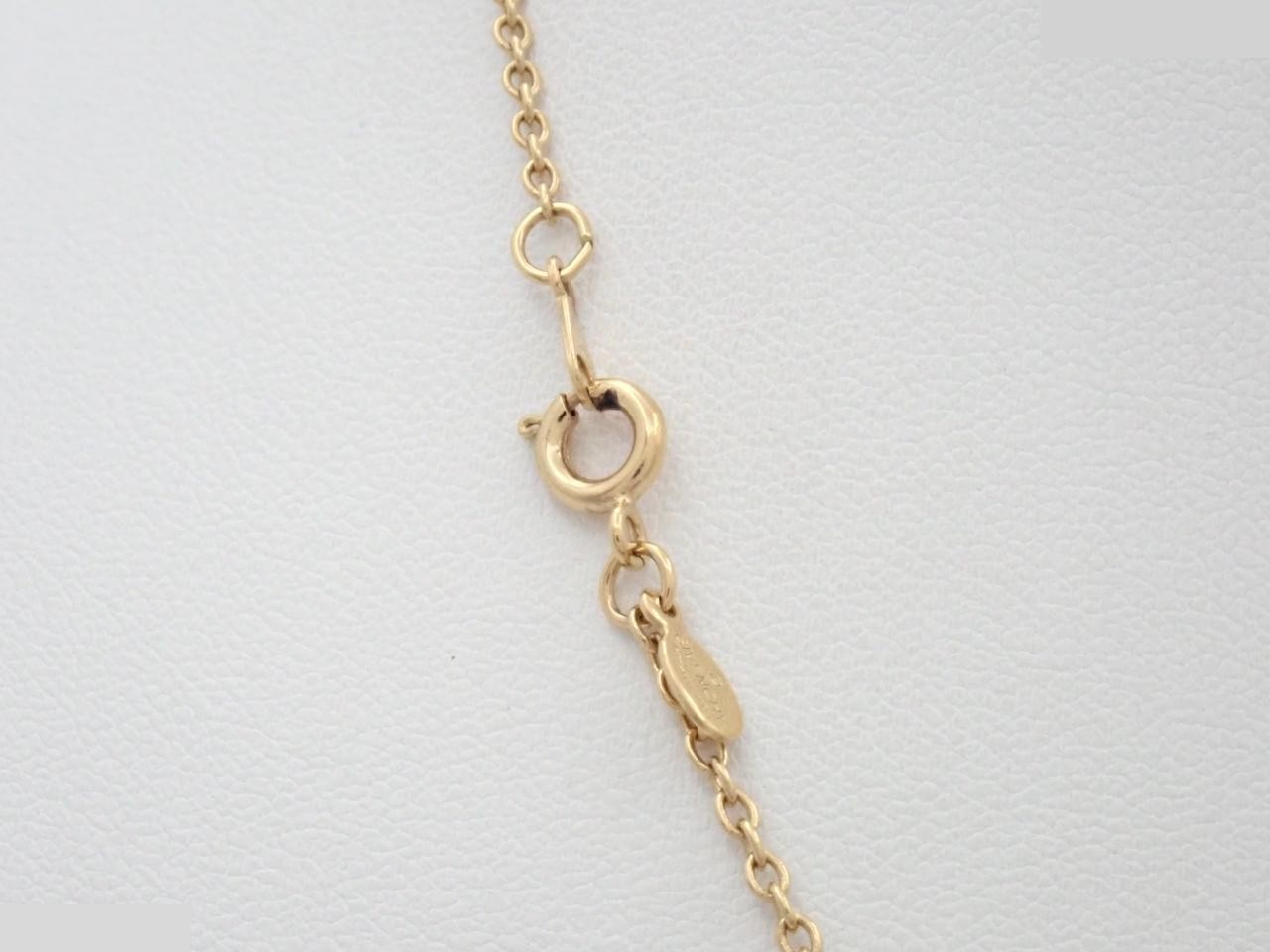 G logo gold necklace, chain approximately 38cm — view 2