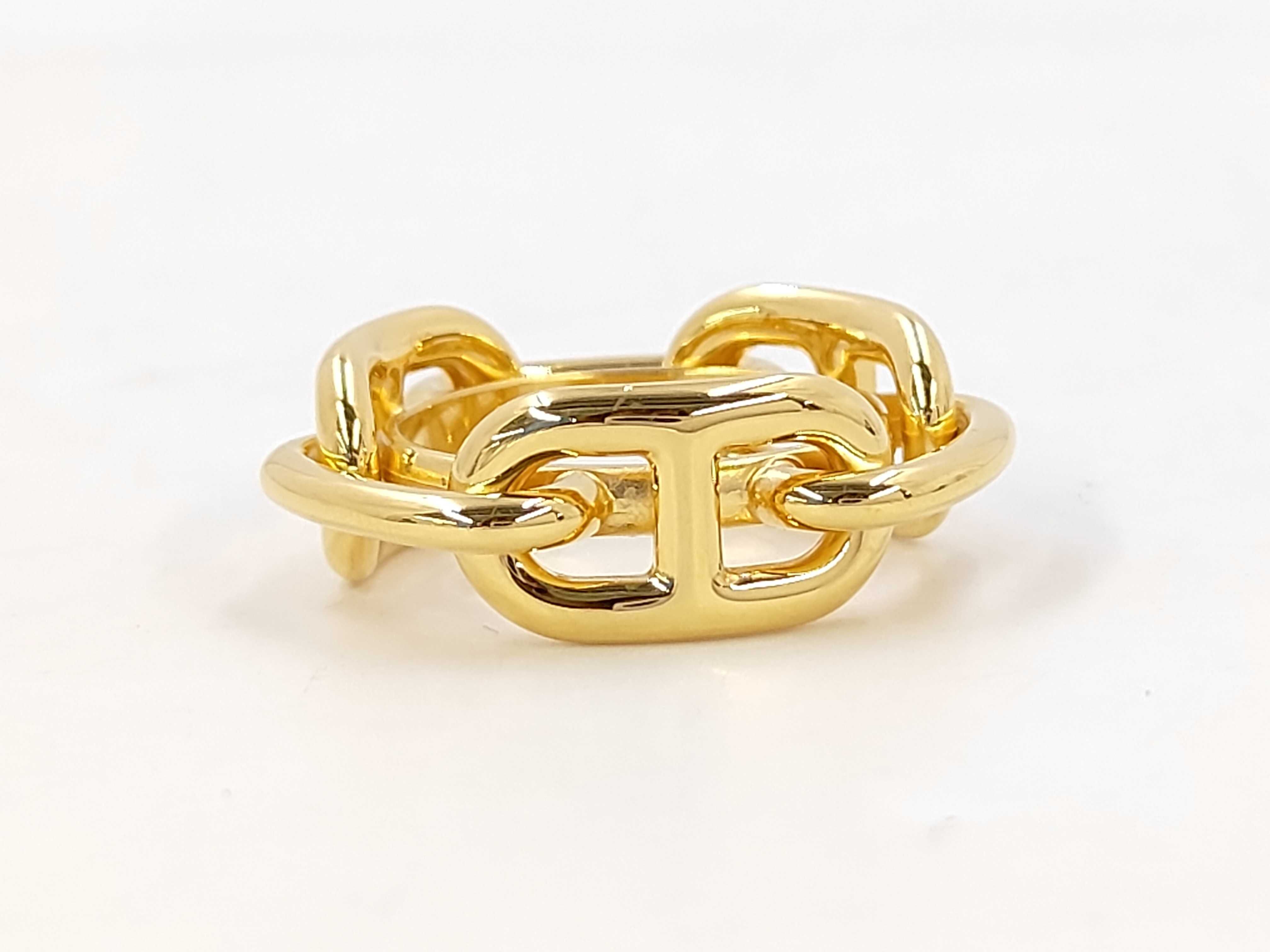 scarf ring, gold, other accessories — view 3