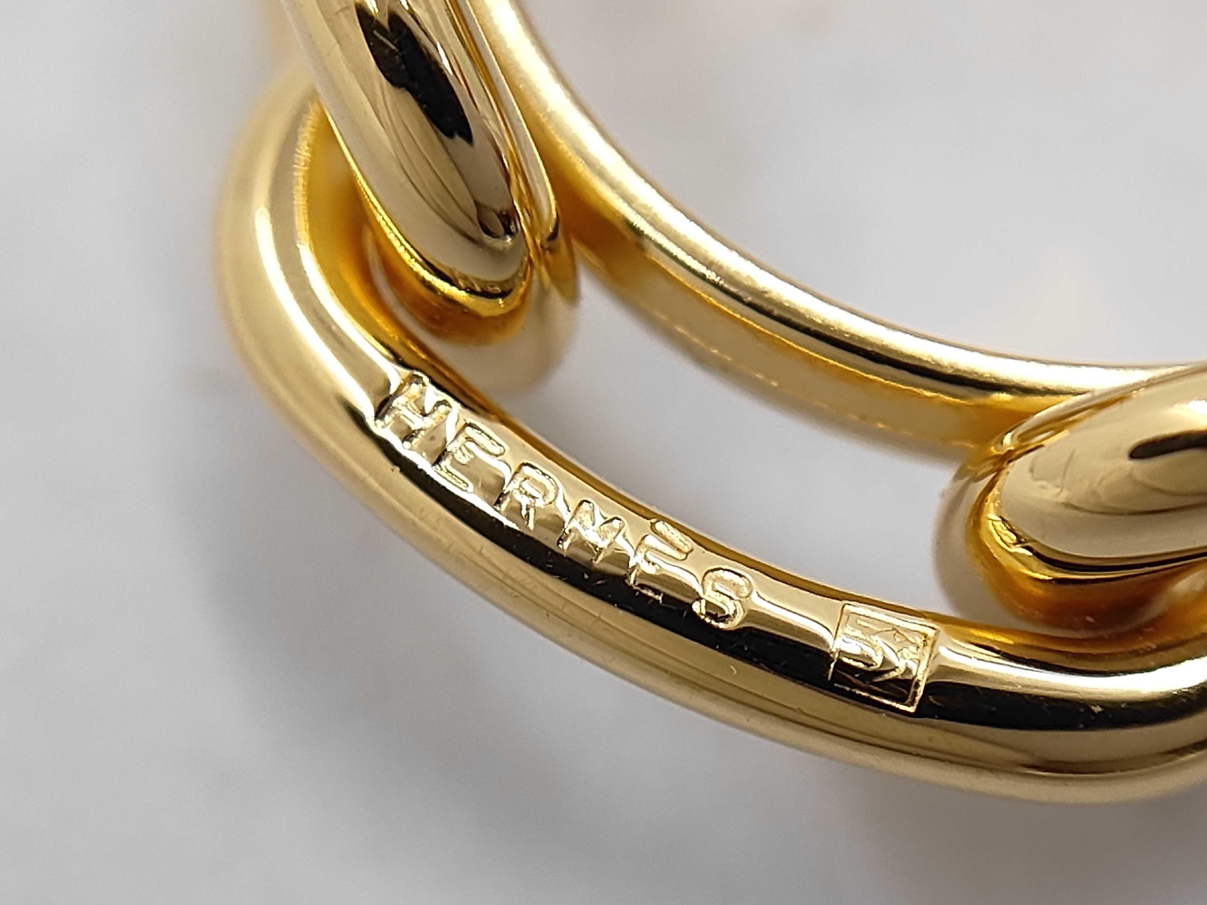 scarf ring, gold, other accessories — view 6