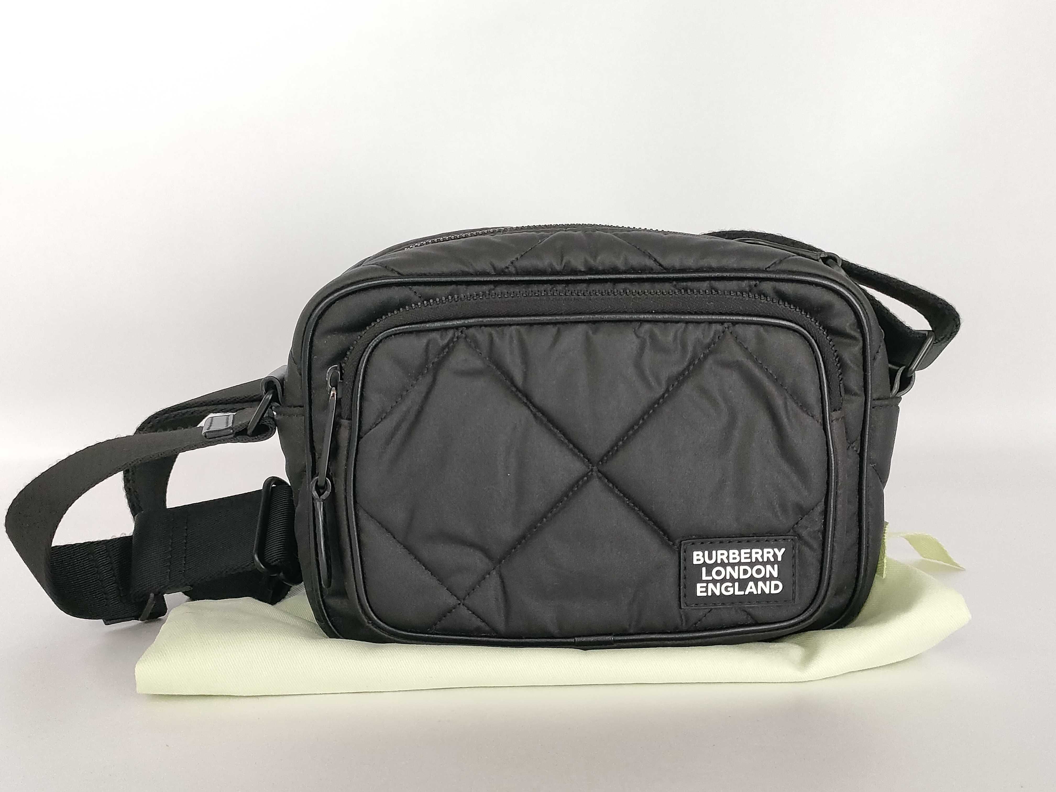 Shoulder Bag, Quilted, Black