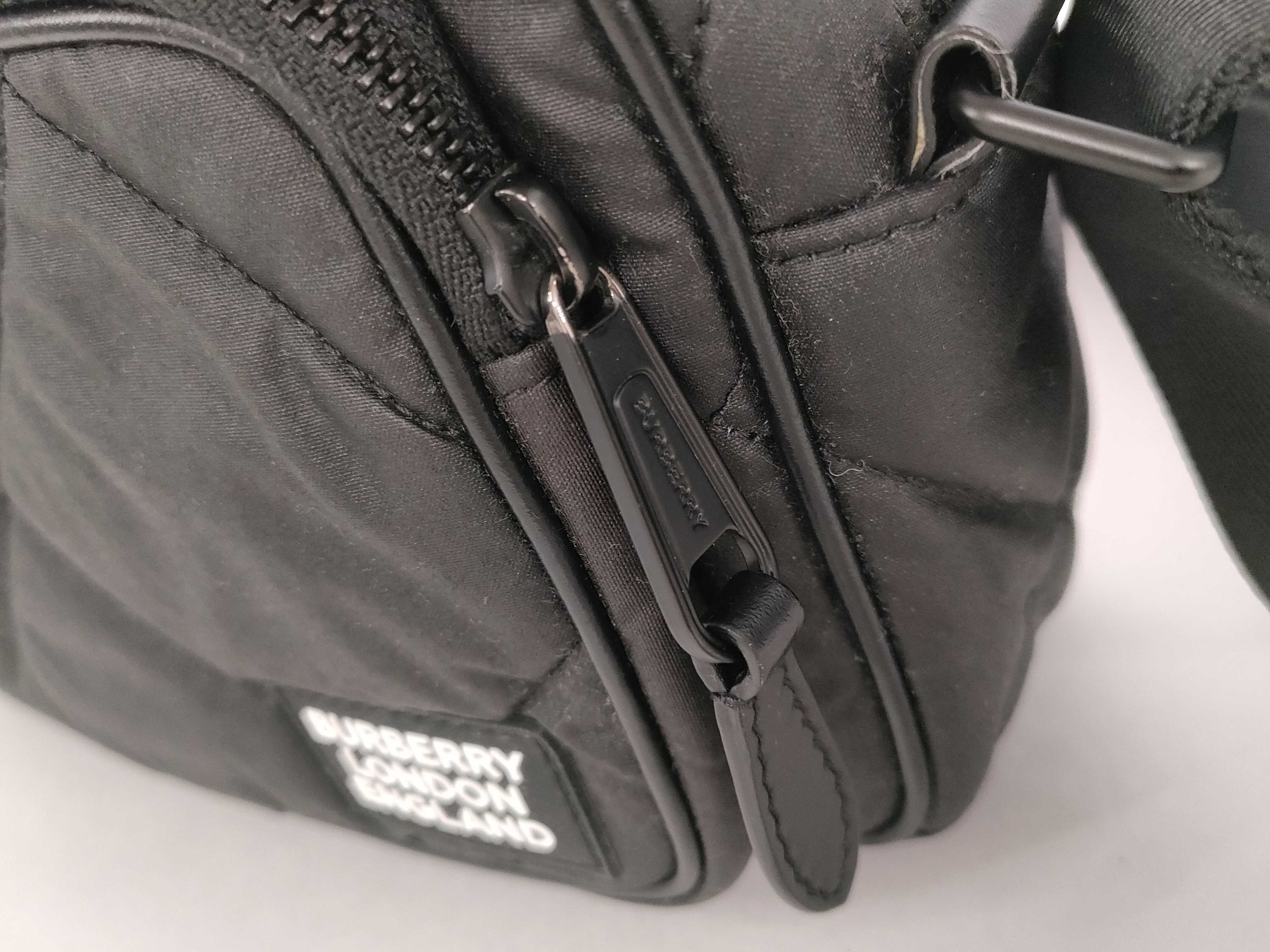 Shoulder Bag, Quilted, Black — view 15