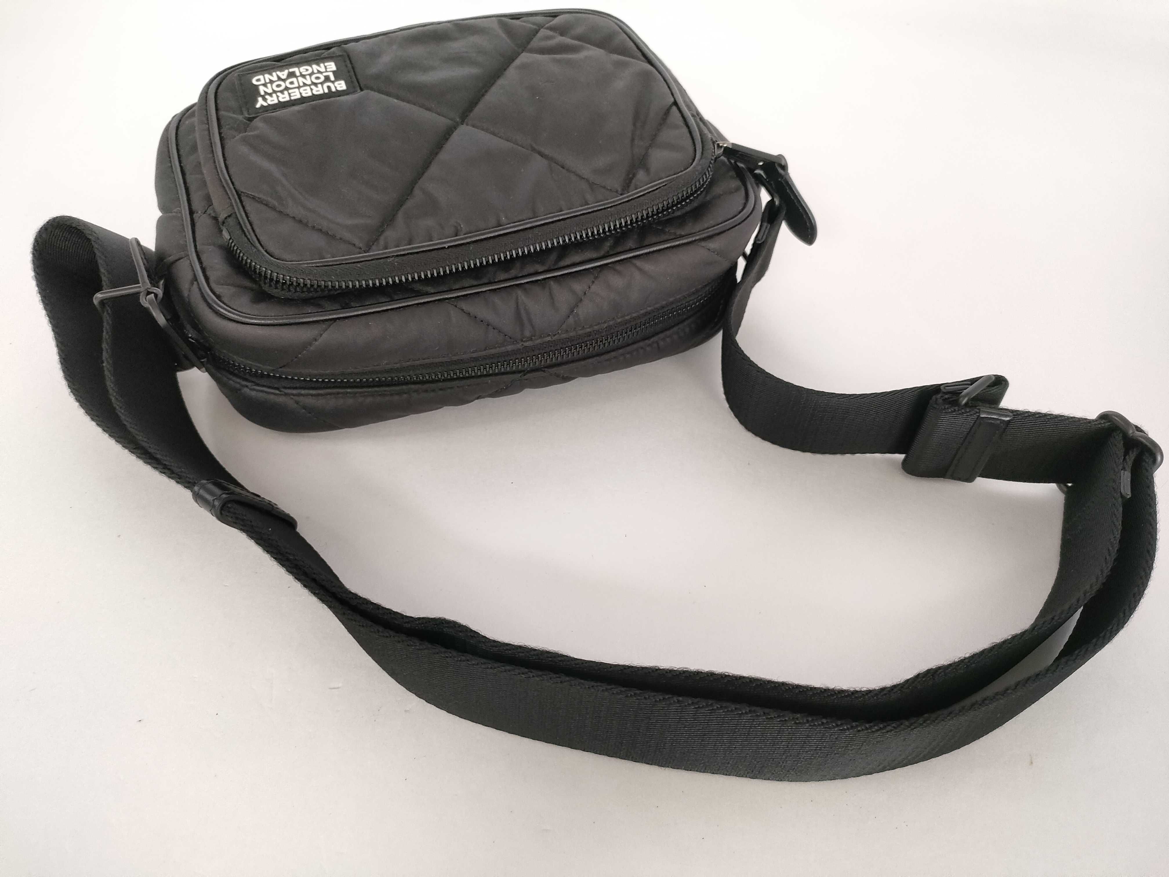 Shoulder Bag, Quilted, Black — view 3