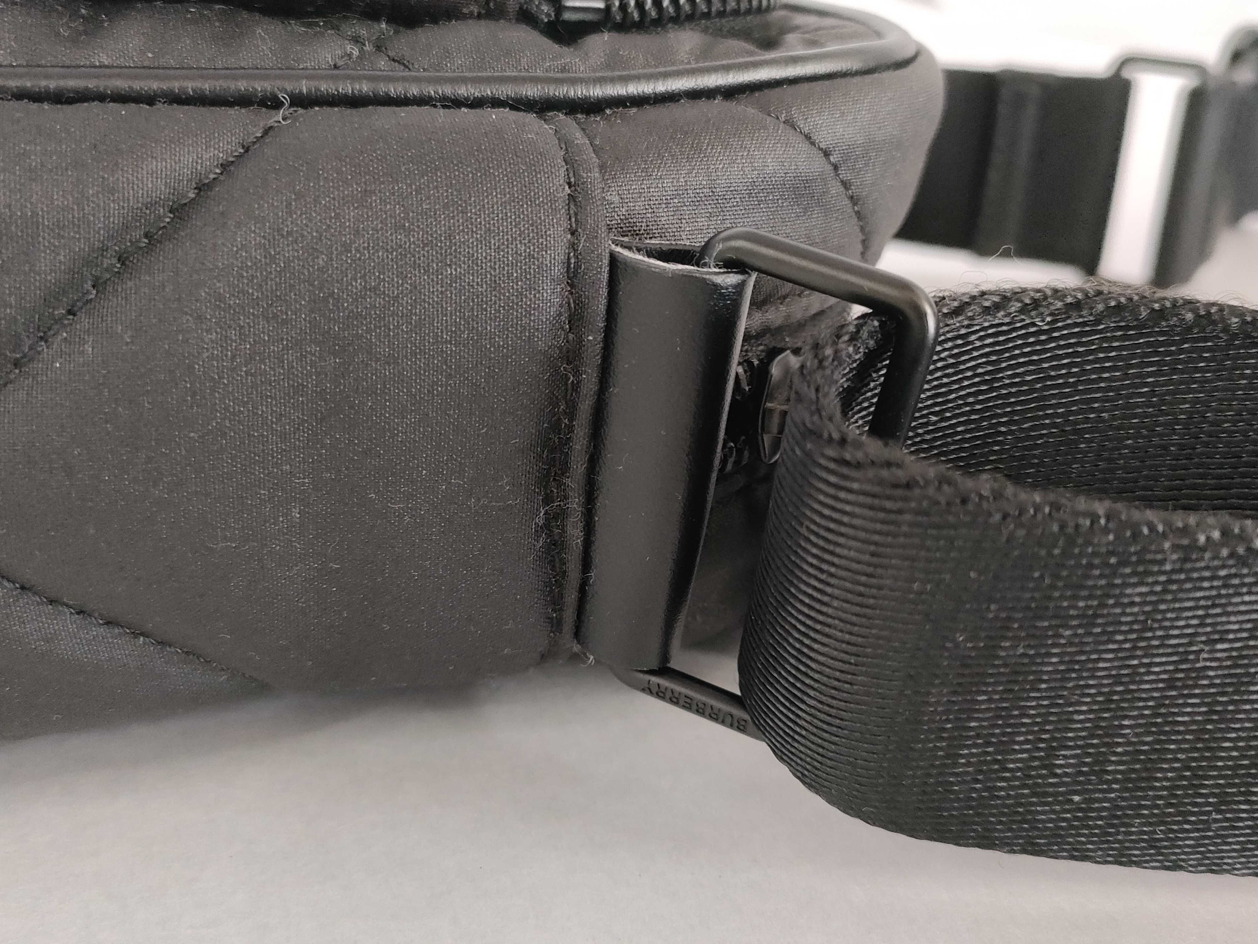 Shoulder Bag, Quilted, Black — view 5