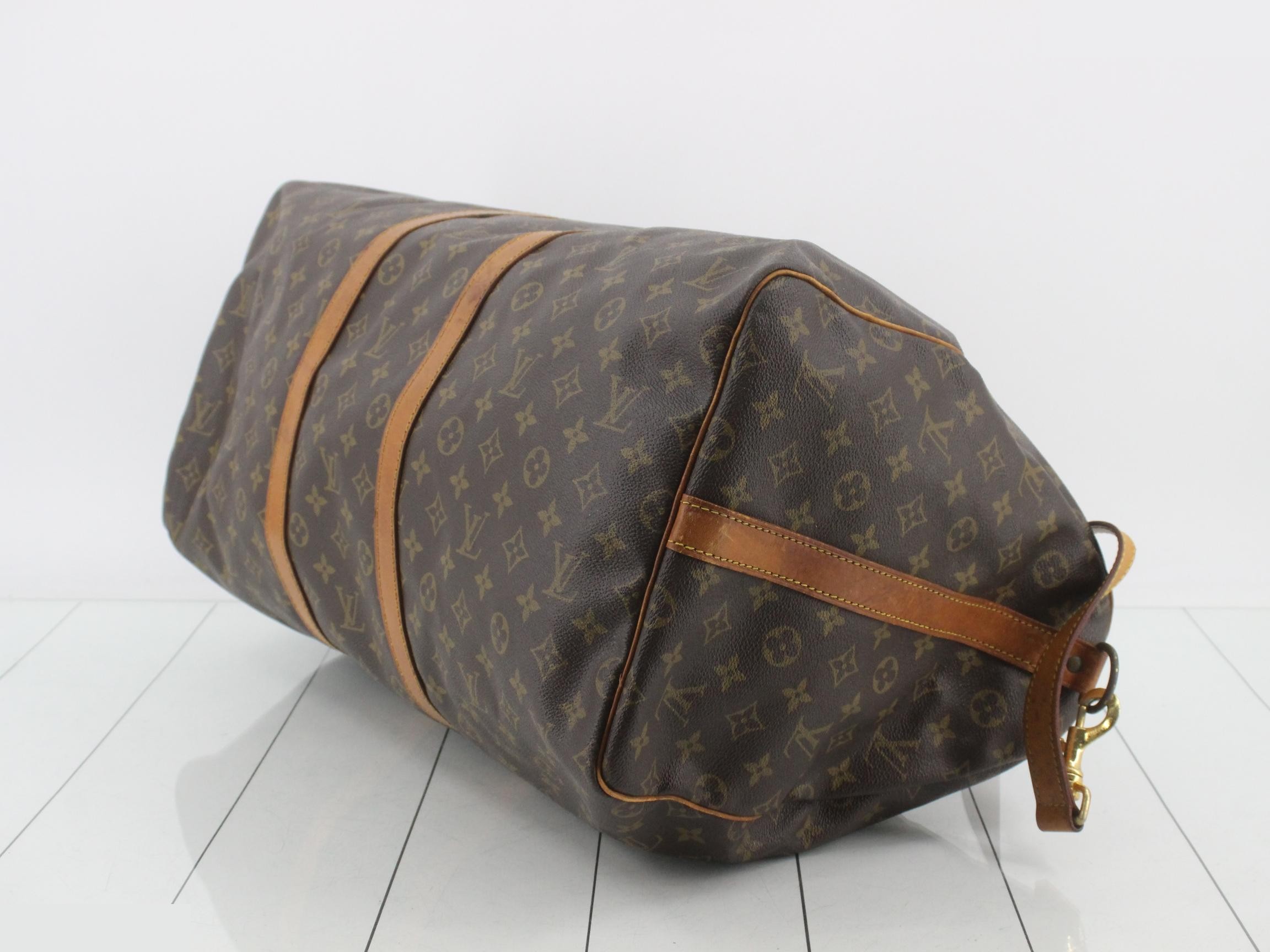 LV Monogram Keepall Bandoulière 55 2-Way Bag — view 6