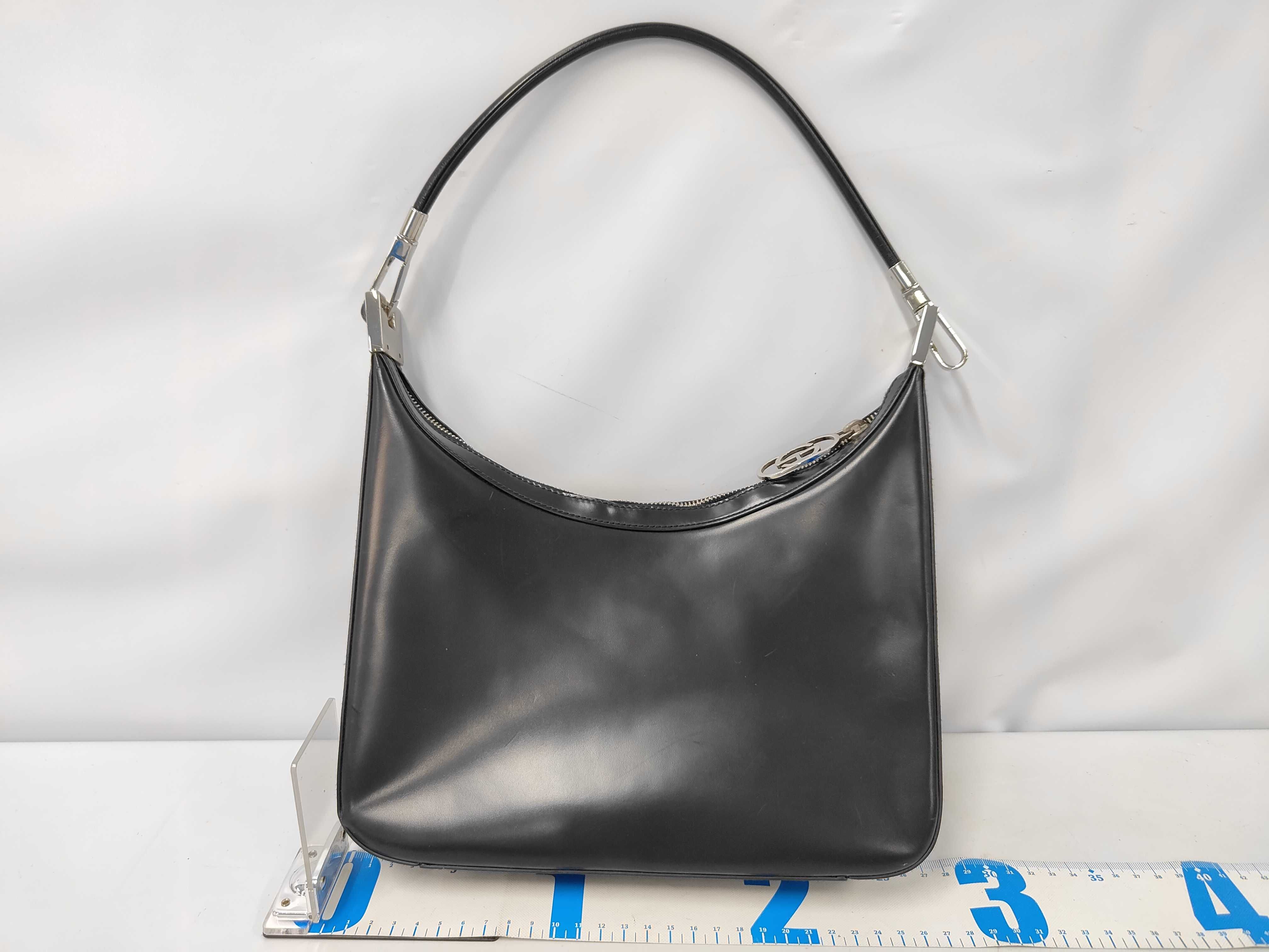 Logo Leather One Shoulder Bag — view 2