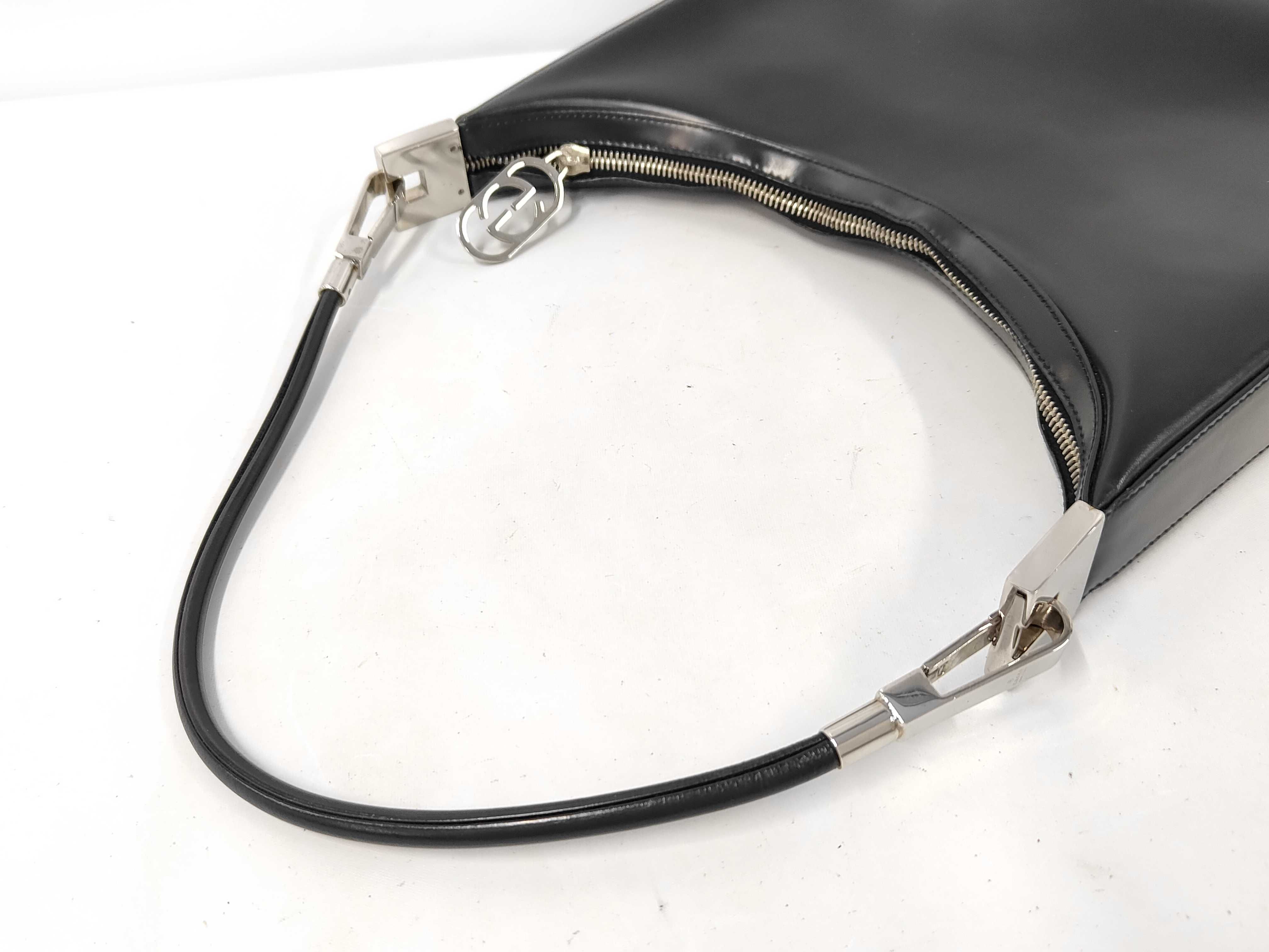 Logo Leather One Shoulder Bag — view 5