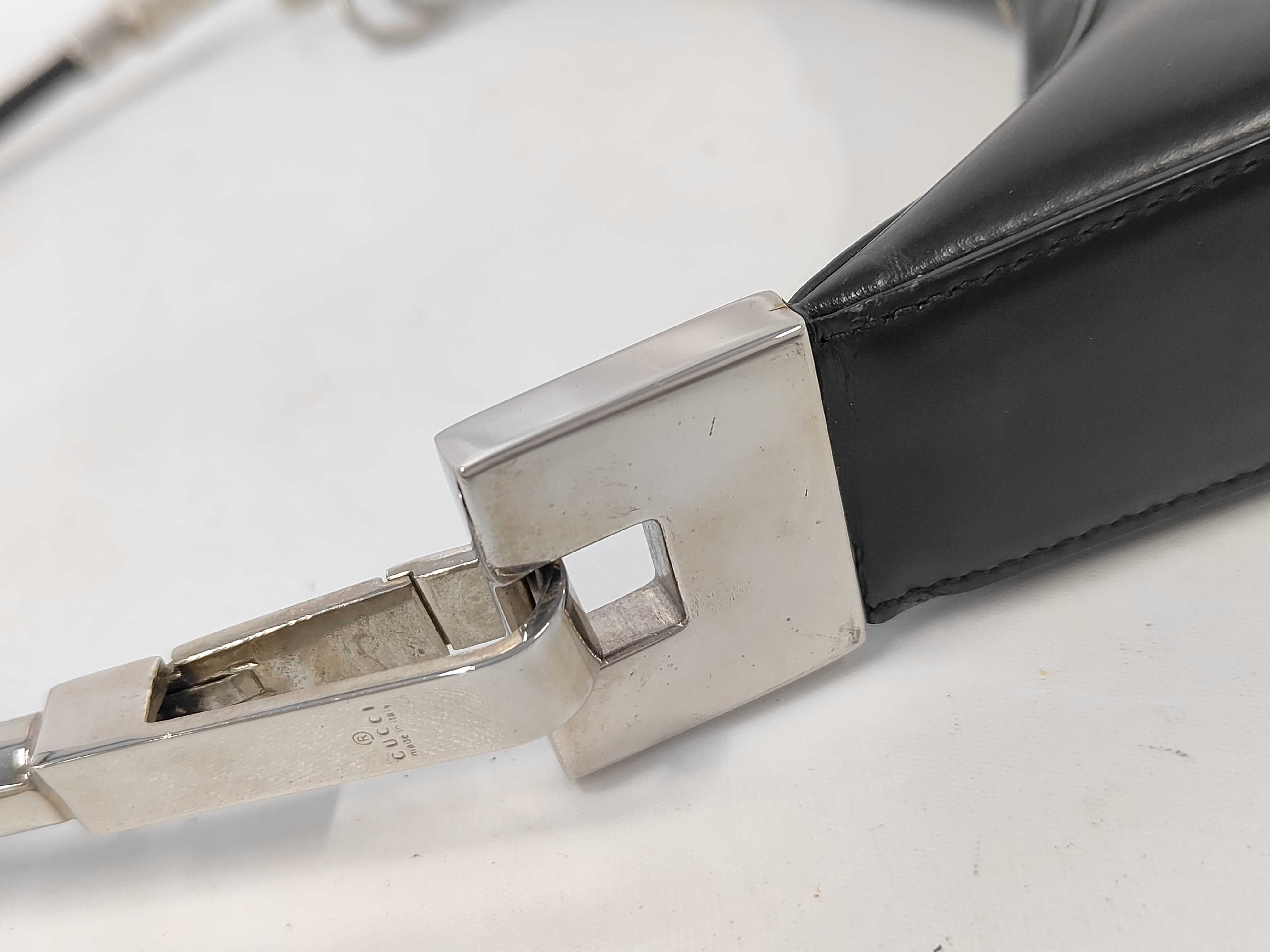 Logo Leather One Shoulder Bag — view 6