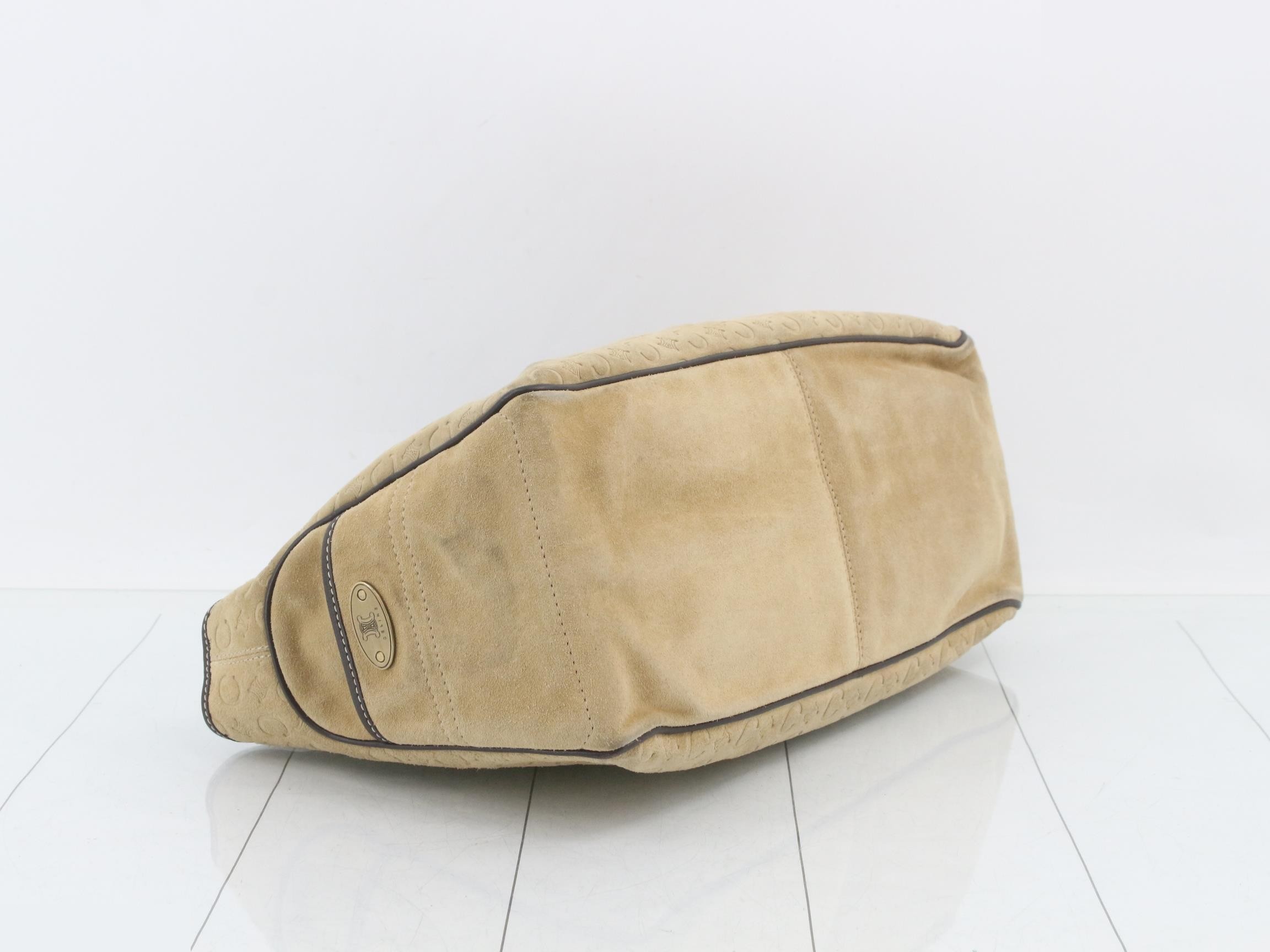 Other lines: Bags & Handbags, C Macadam pattern, Suede, Beige — view 5
