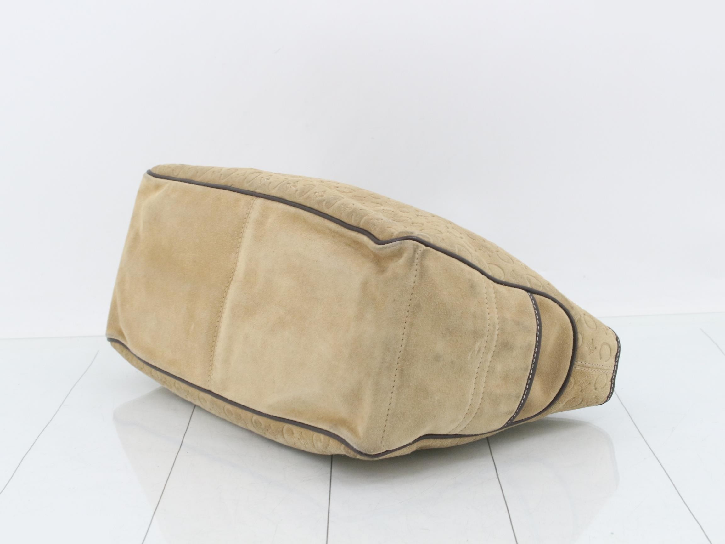 Other lines: Bags & Handbags, C Macadam pattern, Suede, Beige — view 6