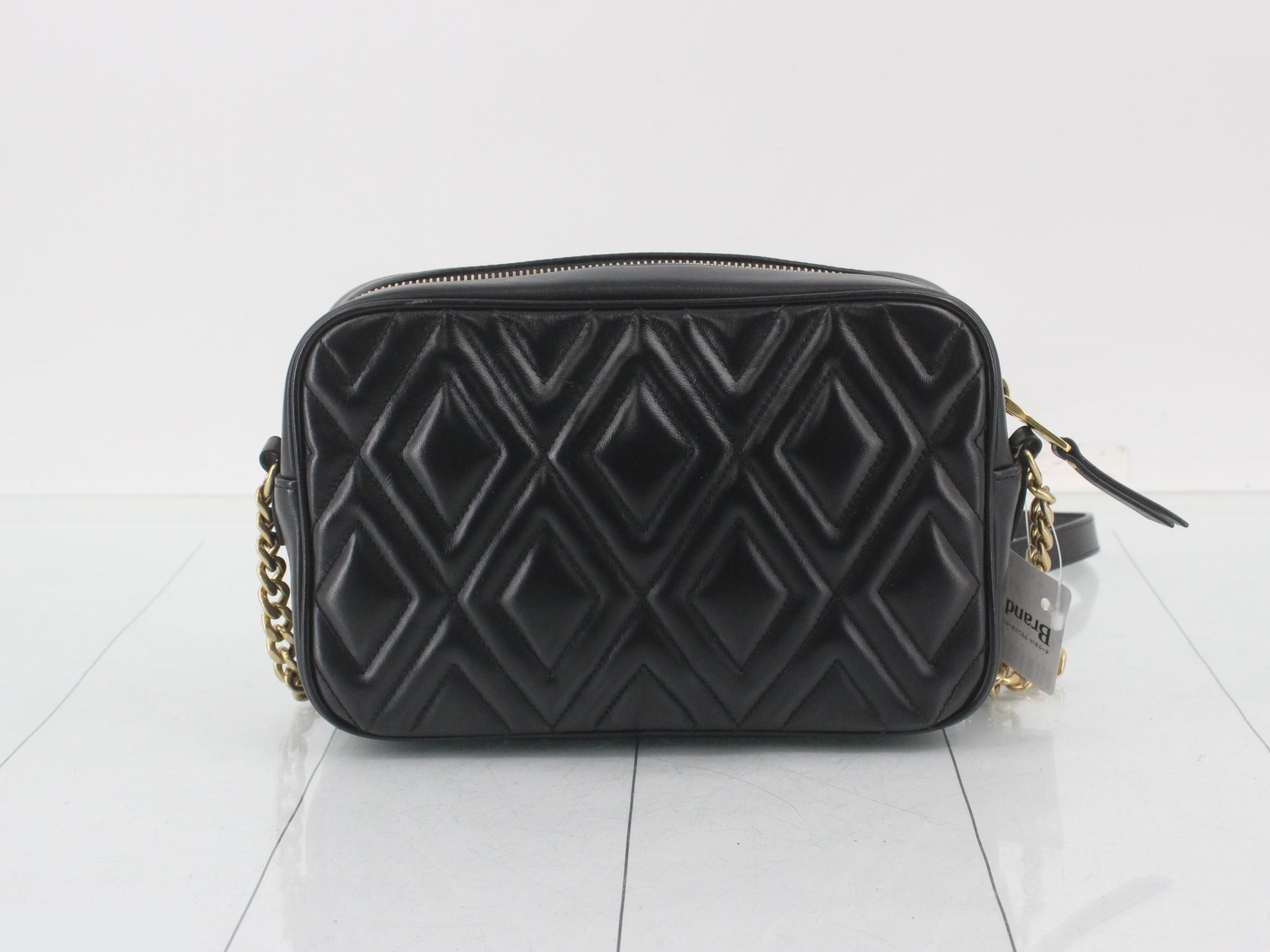 Other lines: Bags & Shoulder Bags, Diamond Stitch Leather, Black — view 2