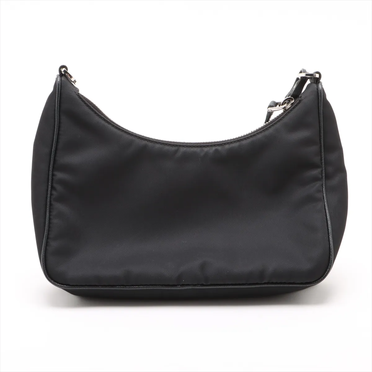 Tessuto Nylon x Leather 2WAY Shoulder Bag Black — view 2