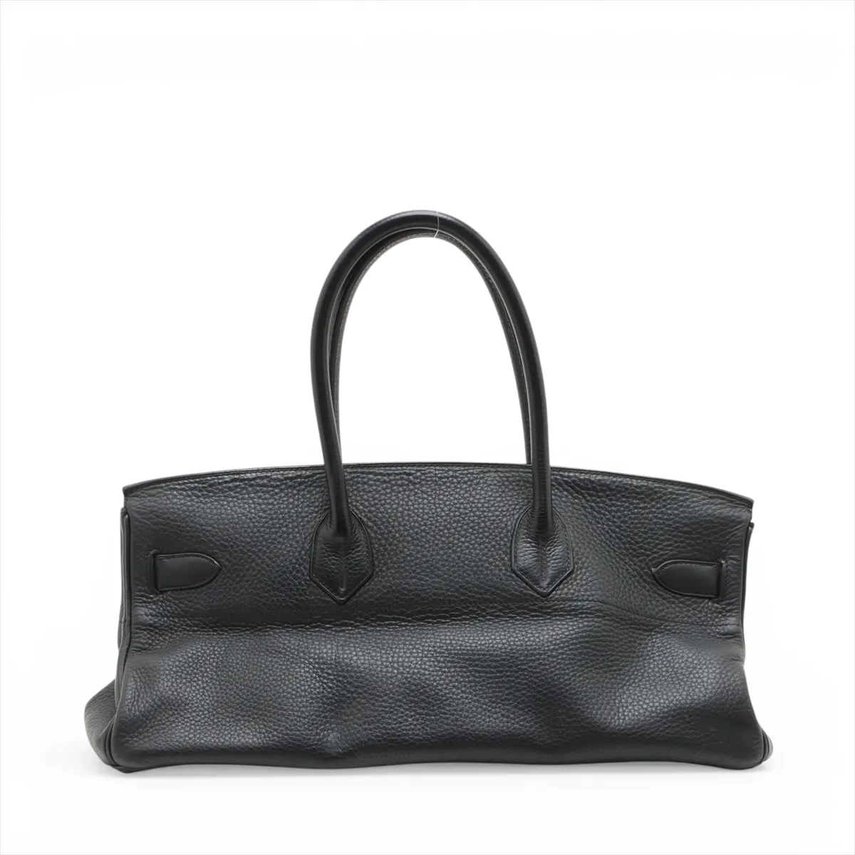 [Individually wrapped] Hermes Shoulder Birkin Taurillon Clemence Black Silver Hardware I:2005 — view 2