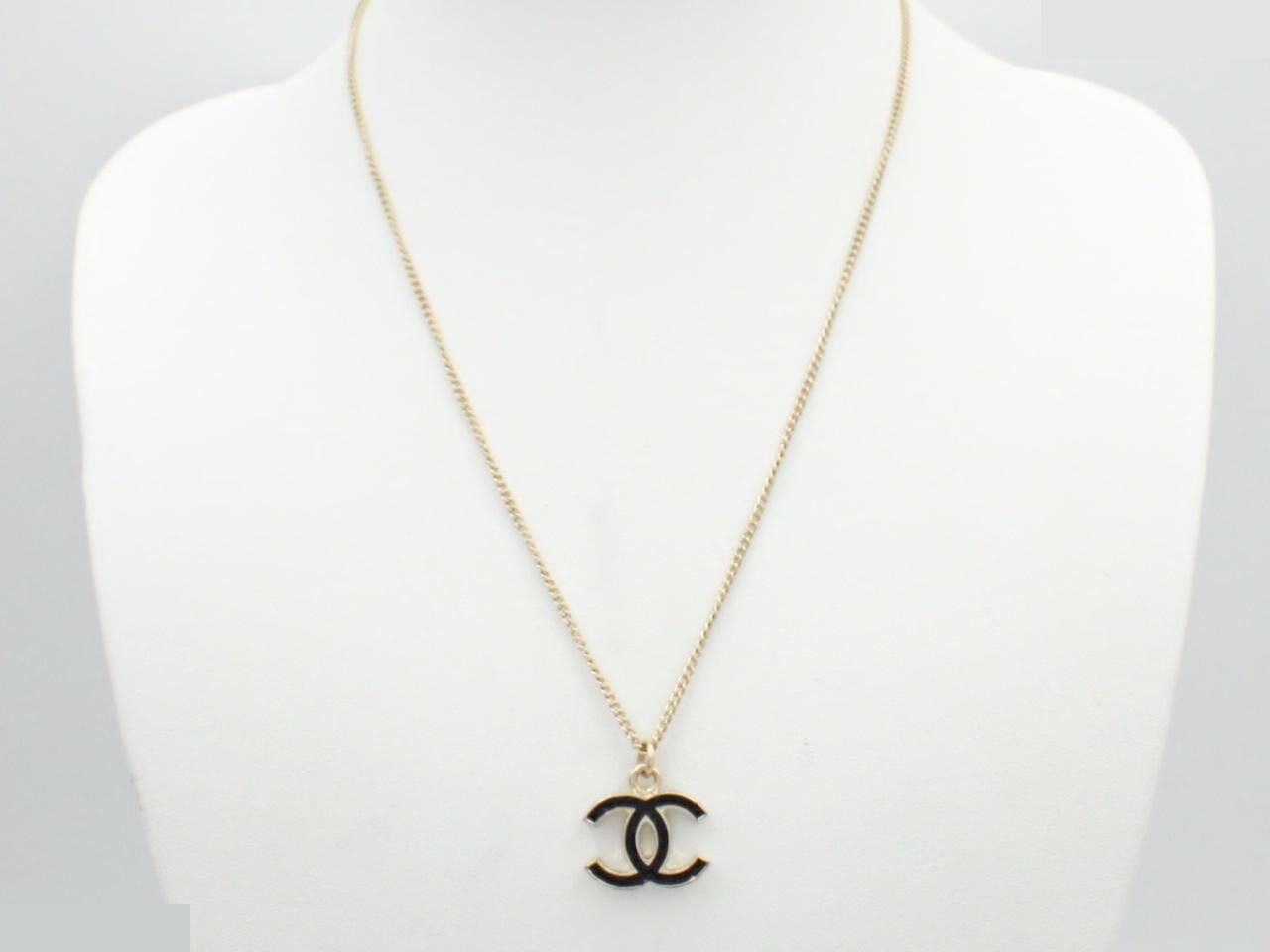 07V Coco Mark Black Chain approx. 44cm — view 3